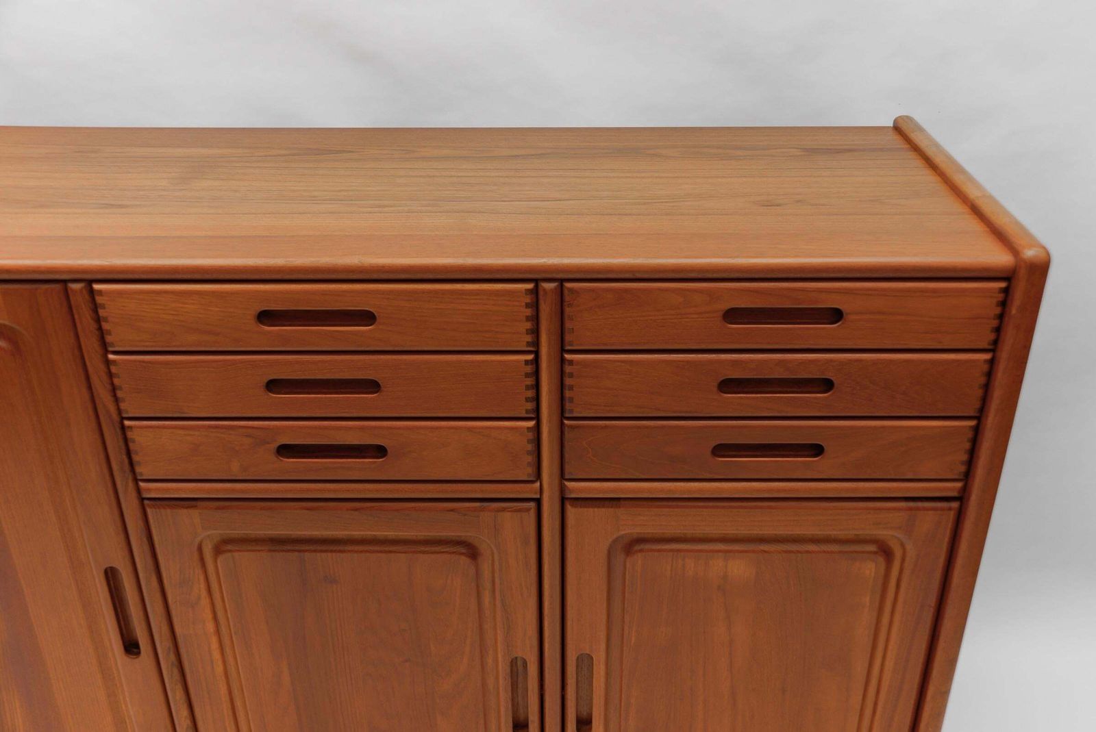 977.0 Large Mid Century Modern Scandinavian Teak Wood Commode / Sideboard, 1960s photo
