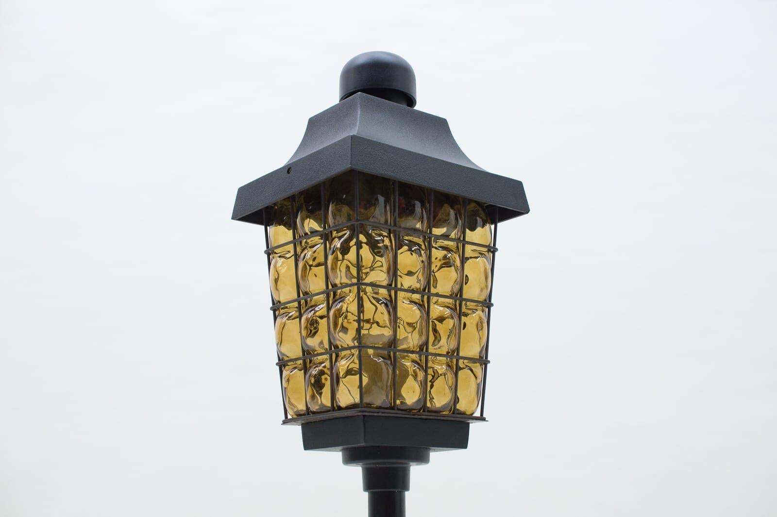 German Bubble Glass Outdoor Light By Hofmeister, 1960s photo Garden Lighting