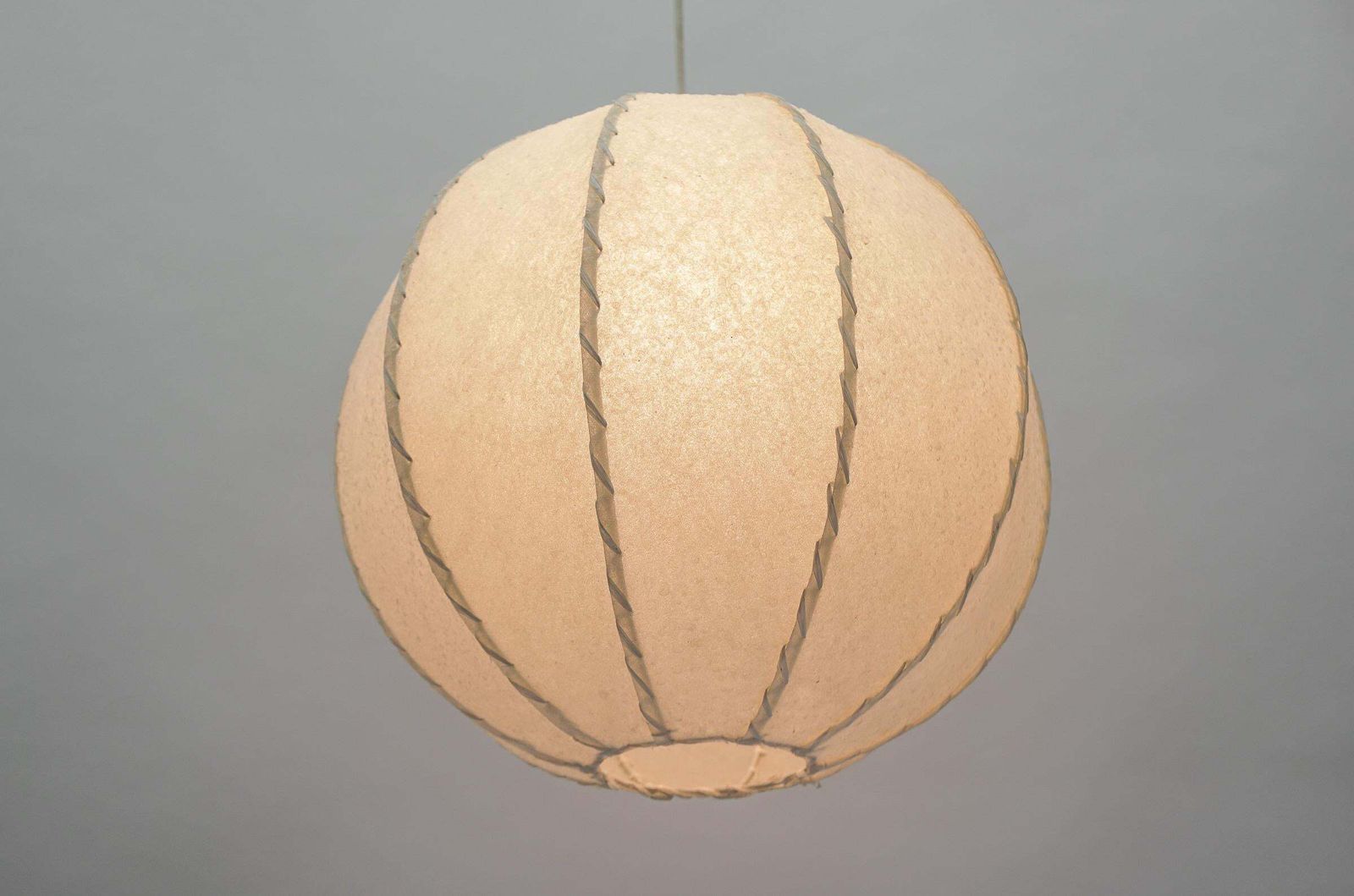 photo buy Mid Century Modern Skin Ball Lamp, 1960s, Italy