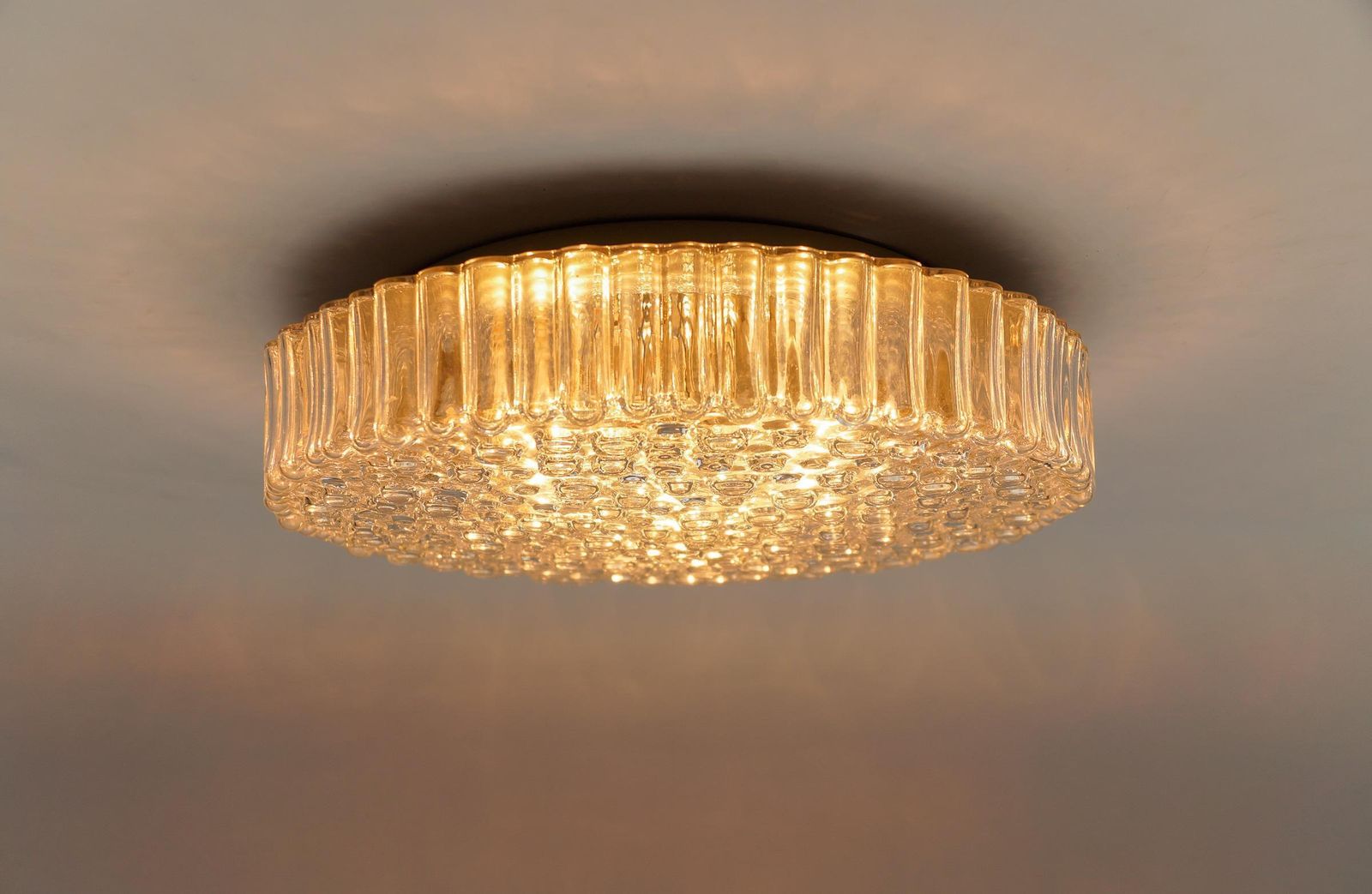 1 Of 2 Huge Bubble Glass Flush Mount By Staff Leuchten, 1960s Germany photo 582.0
