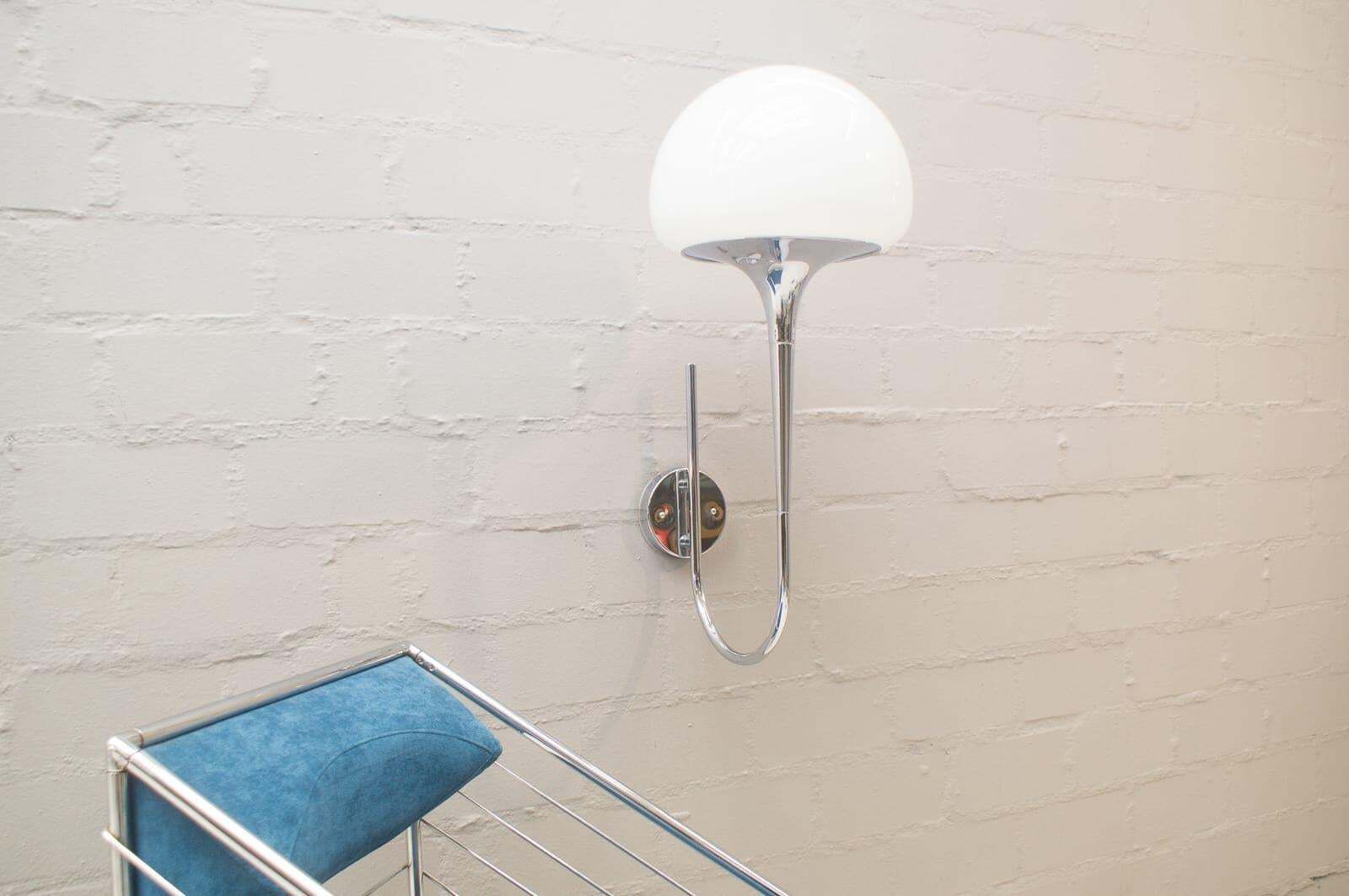 Midcentury Italian Wall Lamp By Goffredo Reggiani For Reggiani, Italy, 1970s photo 722.0