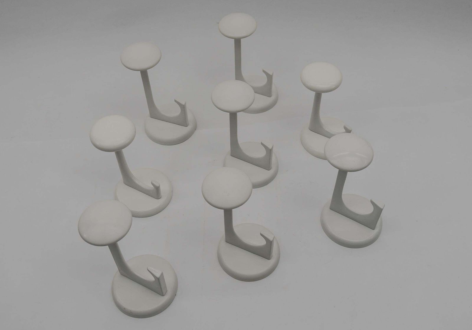 Set Of 8 Mid Century Modern Wall Hooks By Schönbuch, Germany, 1960s photo 807.0