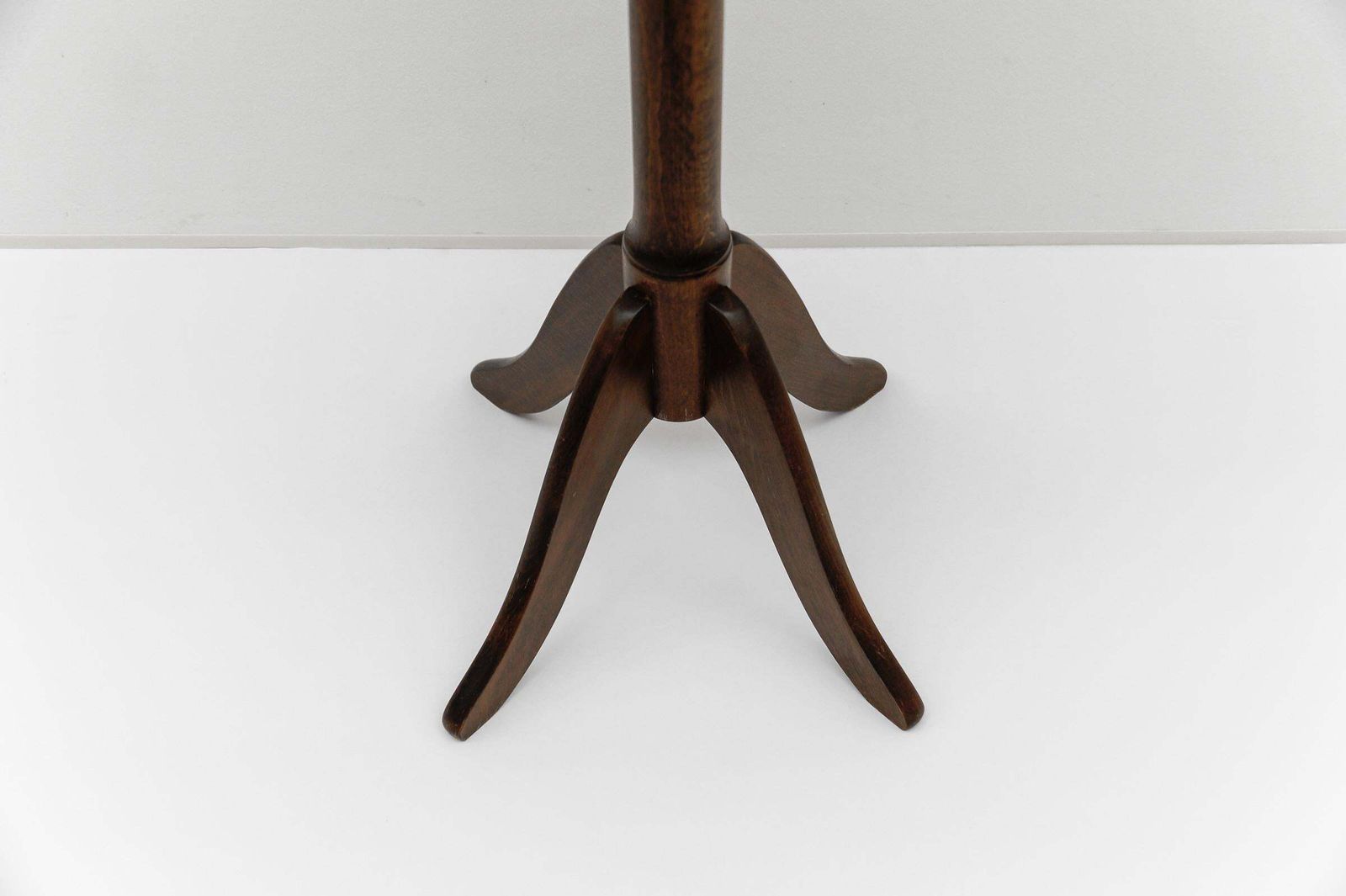 807.0 Cherry Wood Music Stand Art Deco Style France 1950s Mid Century Modern photo