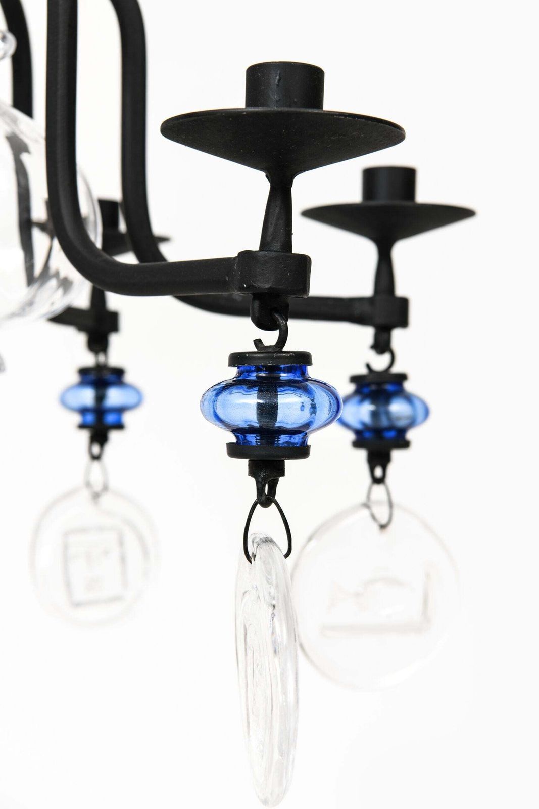 Erik Höglund Hanging Candelabra Produced By Boda In Sweden photo furniture