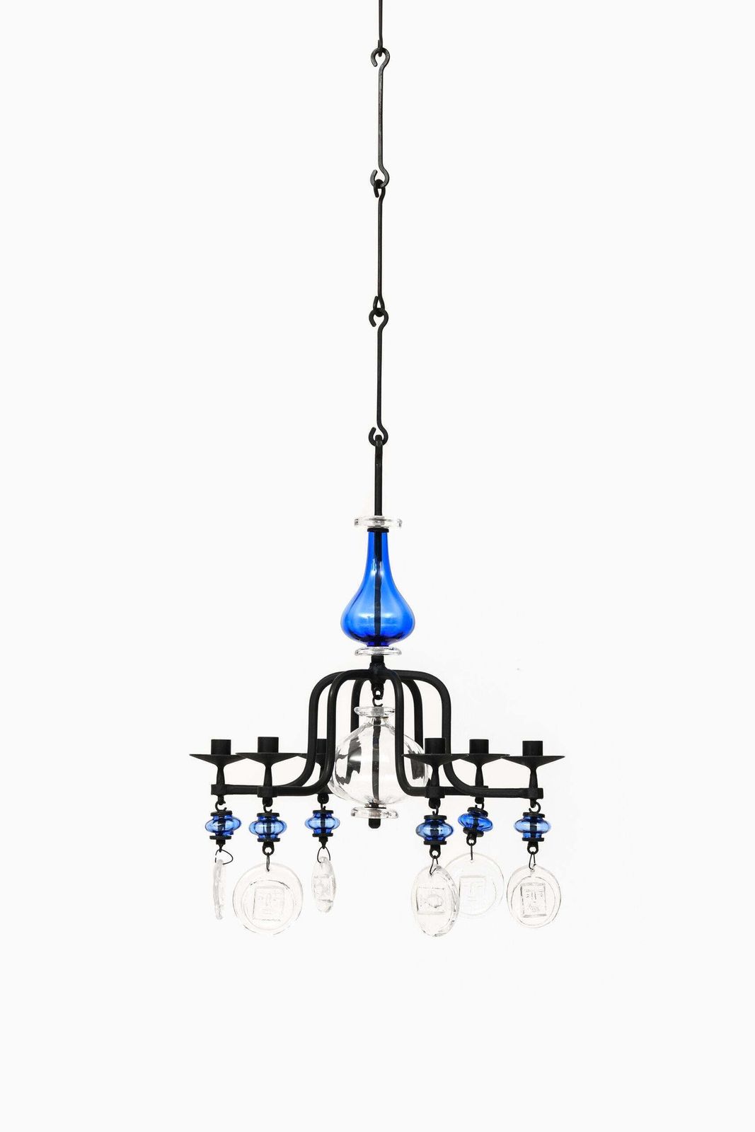 Erik Höglund Hanging Candelabra Produced By Boda In Sweden photo buy
