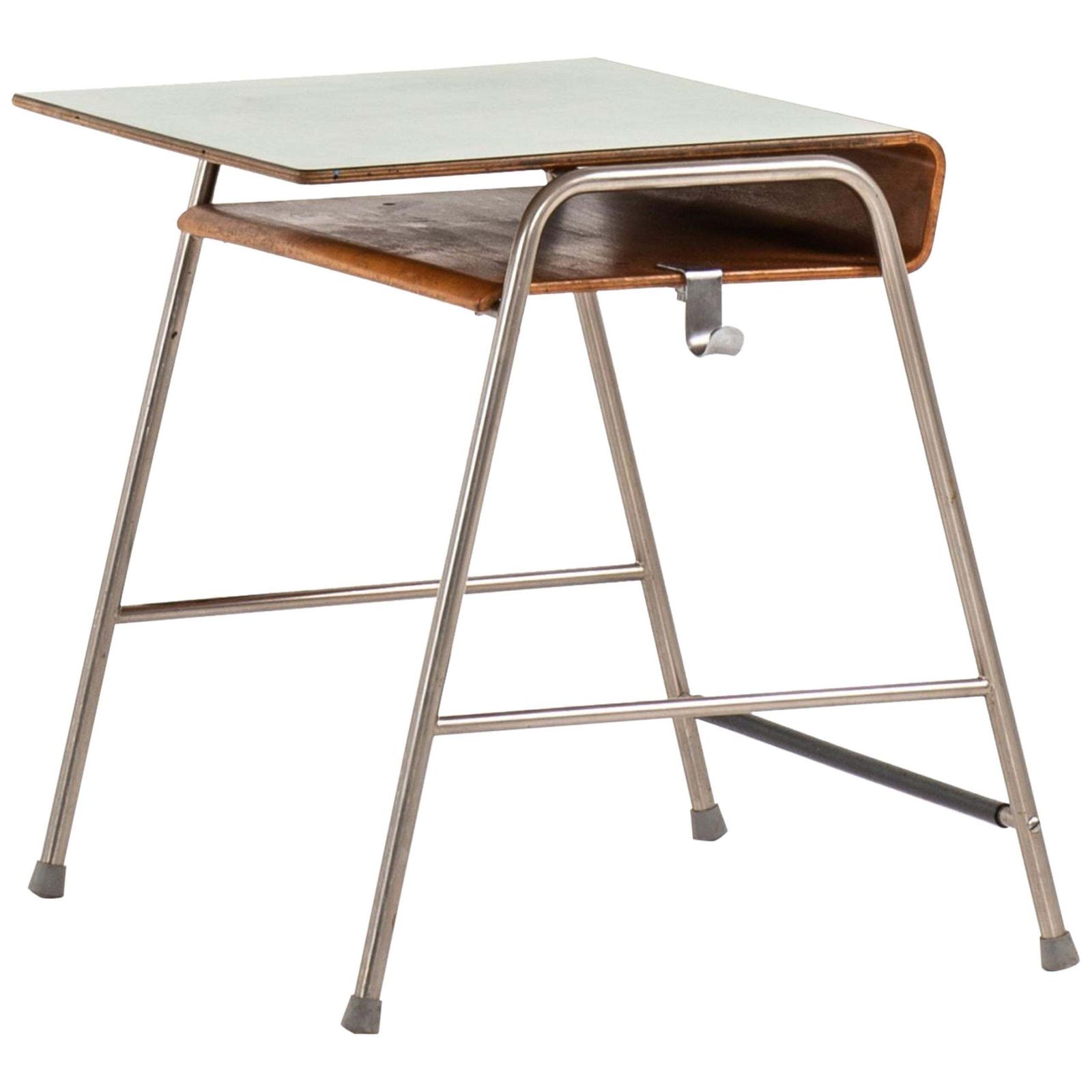 Arne Jacobsen Munkegaard School Desk Produced By Fritz Hansen In Denmark