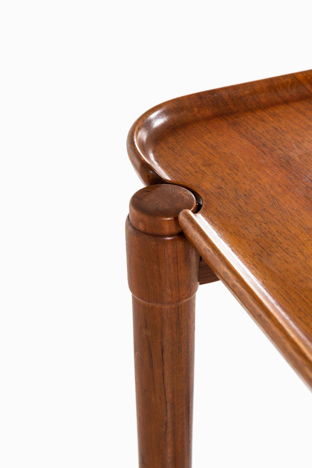 Furniture Peter Hvidt Side / Tray Table Model No 1775 By Fritz Hansen In Denmark photo