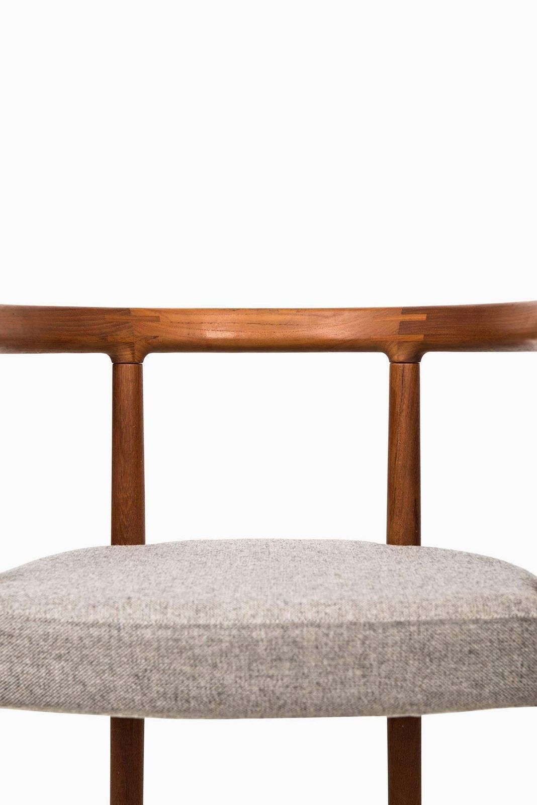 Ole Gjerløv Knudsen Dining Chairs Model 195 By France & Son In Denmark photo for sale