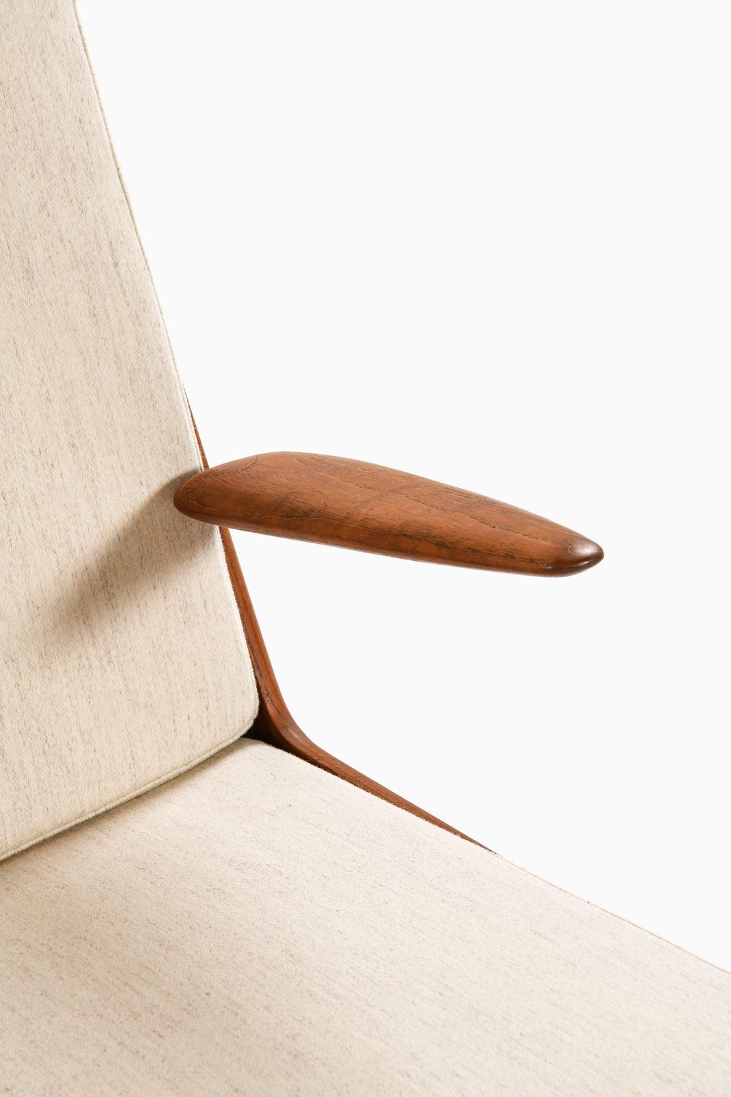 Pair Of Easy Chairs In Teak By Peter Hvidt & Orla Mølgaard Nielsen, 1950's photo buy