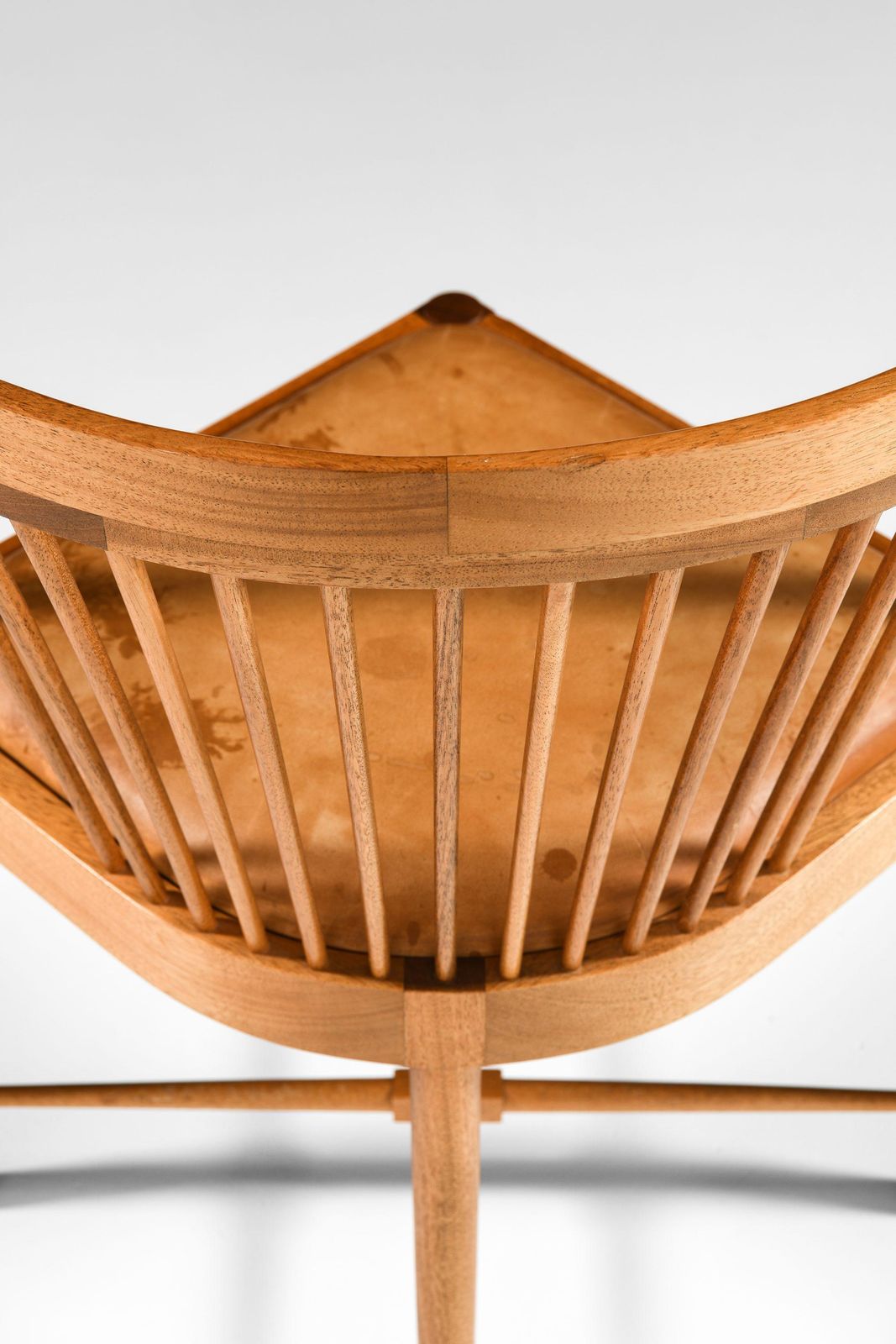 Set Of 8 Dining Chairs In Mahogany And Leather By Børge Mogensen, 1944 photo 16562.0