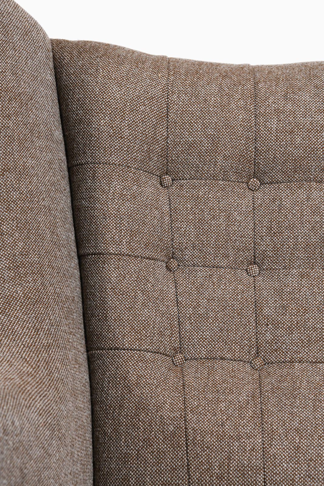 Easy Chair In Rosewood & Reupholstered In Kvadrat Fabric By Hans Wegner, 1950's photo vinterior