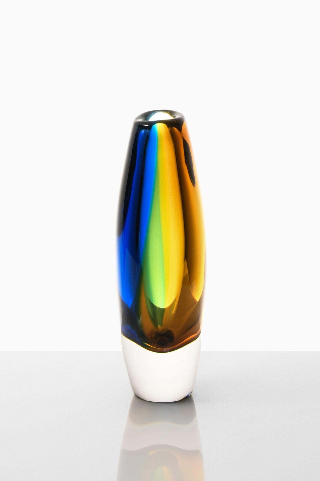 Vicke Lindstrand Vase Produced By Kosta In Sweden photo furniture