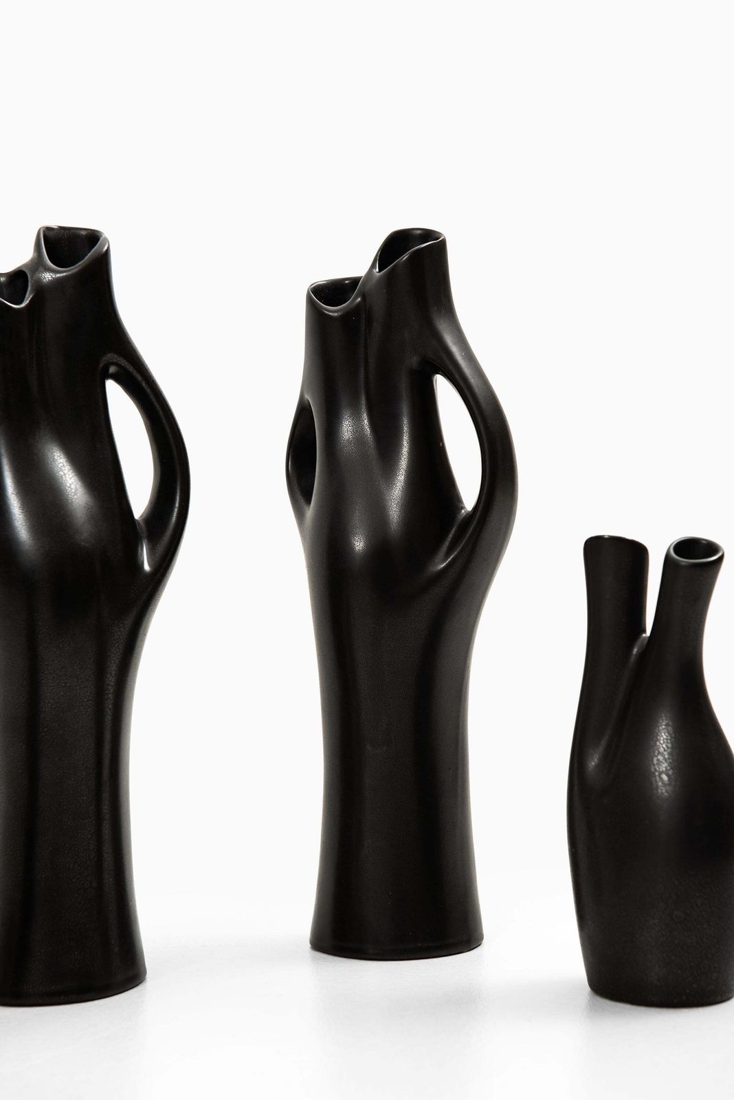 Lillemor Mannerheim Stoneware Vases Model Mangania Produced By Upsala Ekeby photo furniture
