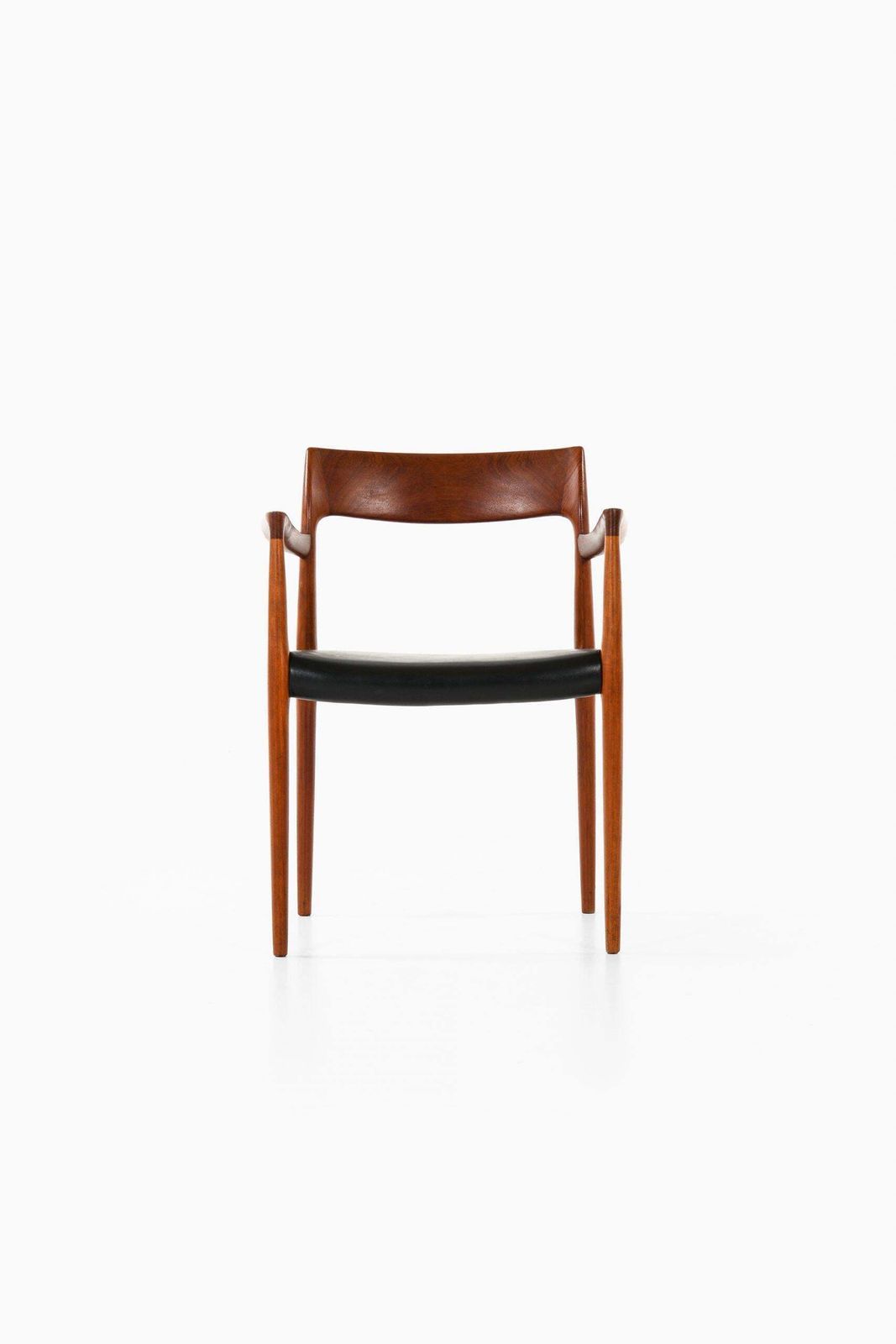 Niels Otto Møller Armchair Model 57 By J.L Møllers Møbelfabrik In Denmark photo furniture