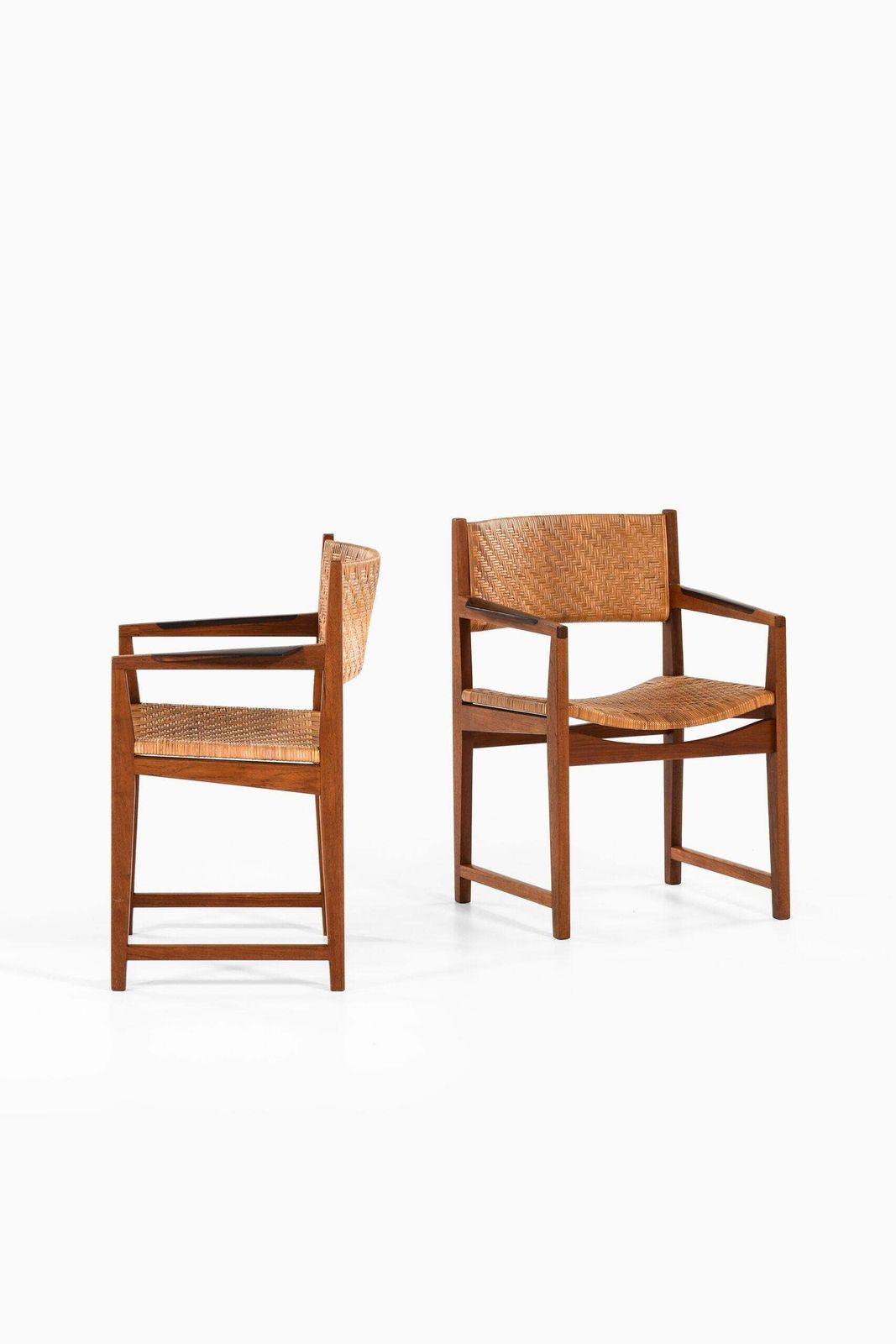 Peter Hvidt & Orla Mølgaard Nielsen Armchairs Model 350 By Søborg Møbler photo 3397.0