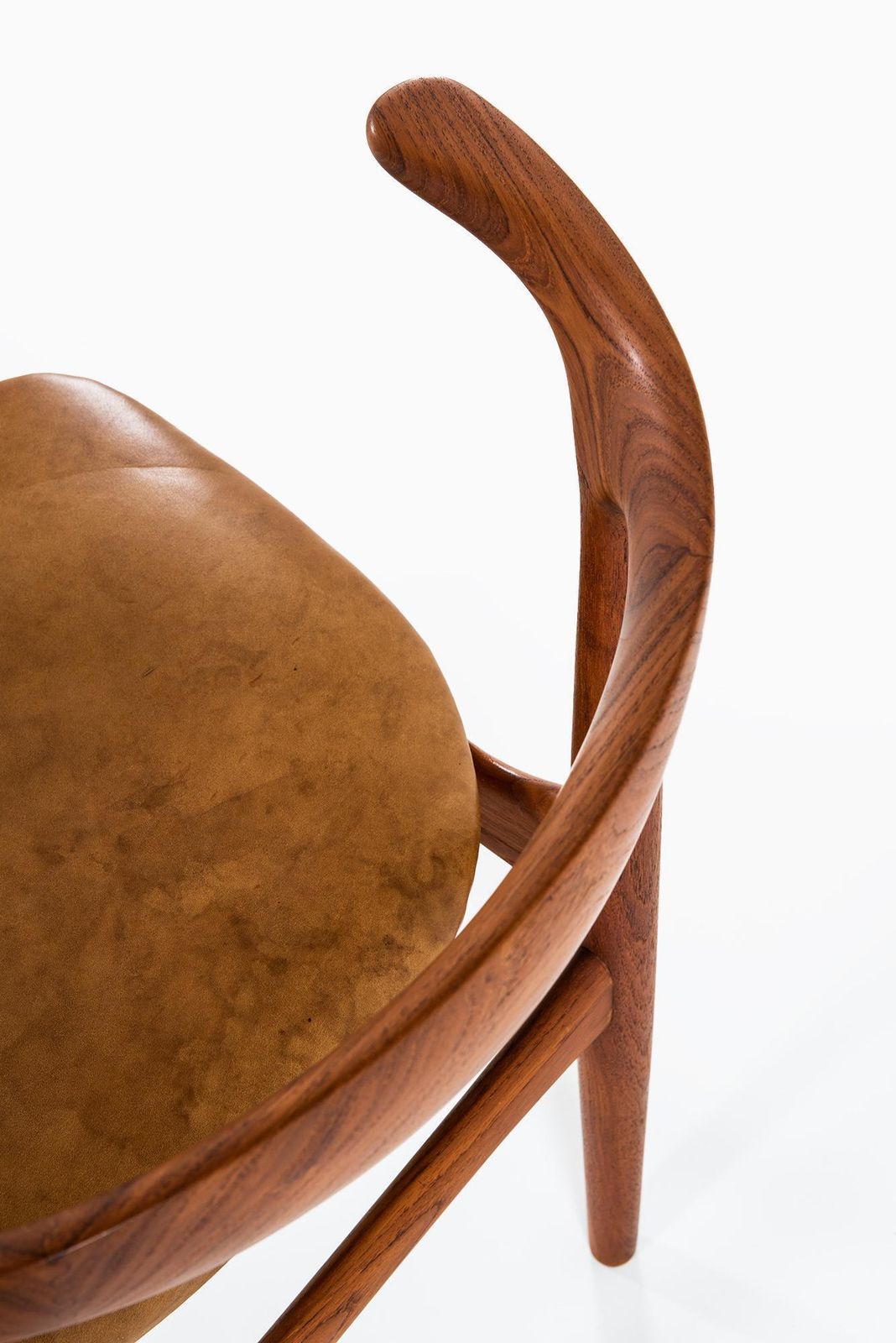 Knud Færch Cowhorn Armchairs By Slagelse Møbelfabrik In Denmark photo buy