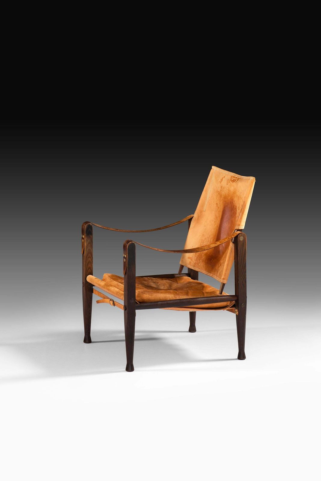 Kaare Klint Safari Chair Produced By Rud Rasmussen In Denmark photo 3397.0