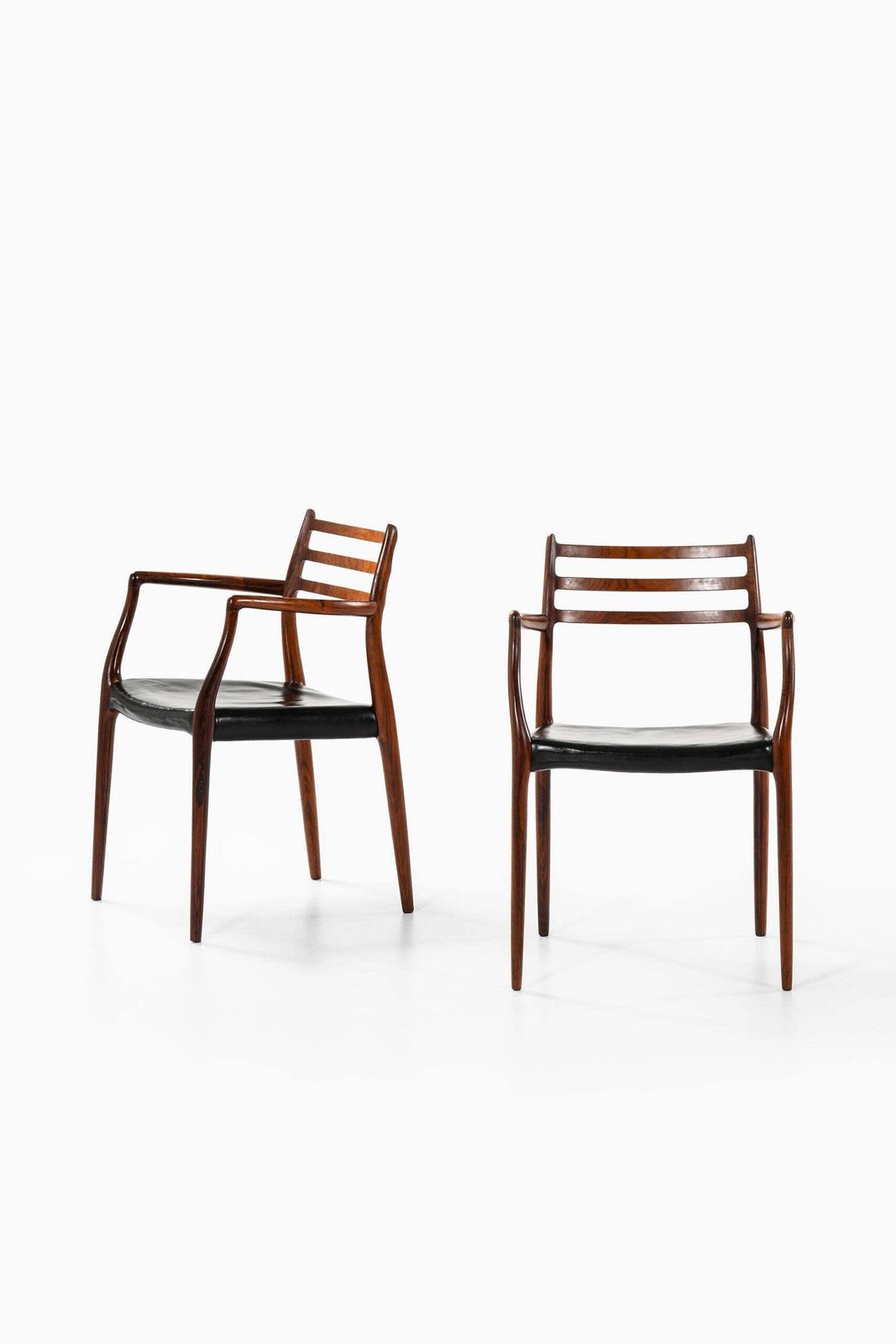 Niels Otto Møller Armchair Model 62 Produced By J.L Møllers Møbelfabrik photo furniture