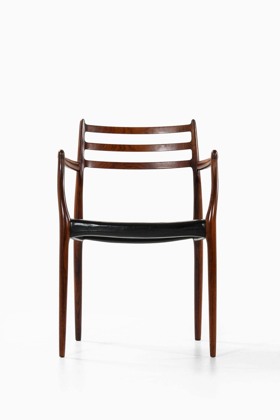 Niels Otto Møller Armchair Model 62 Produced By J.L Møllers Møbelfabrik photo for sale