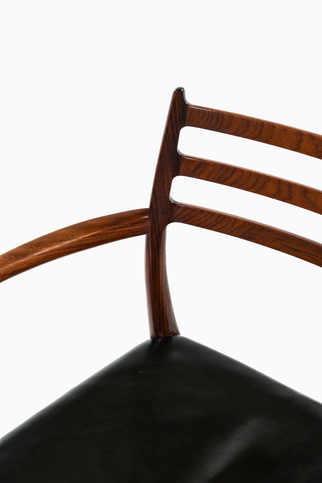 Furniture Niels Otto Møller Armchair Model 62 Produced By J.L Møllers Møbelfabrik photo