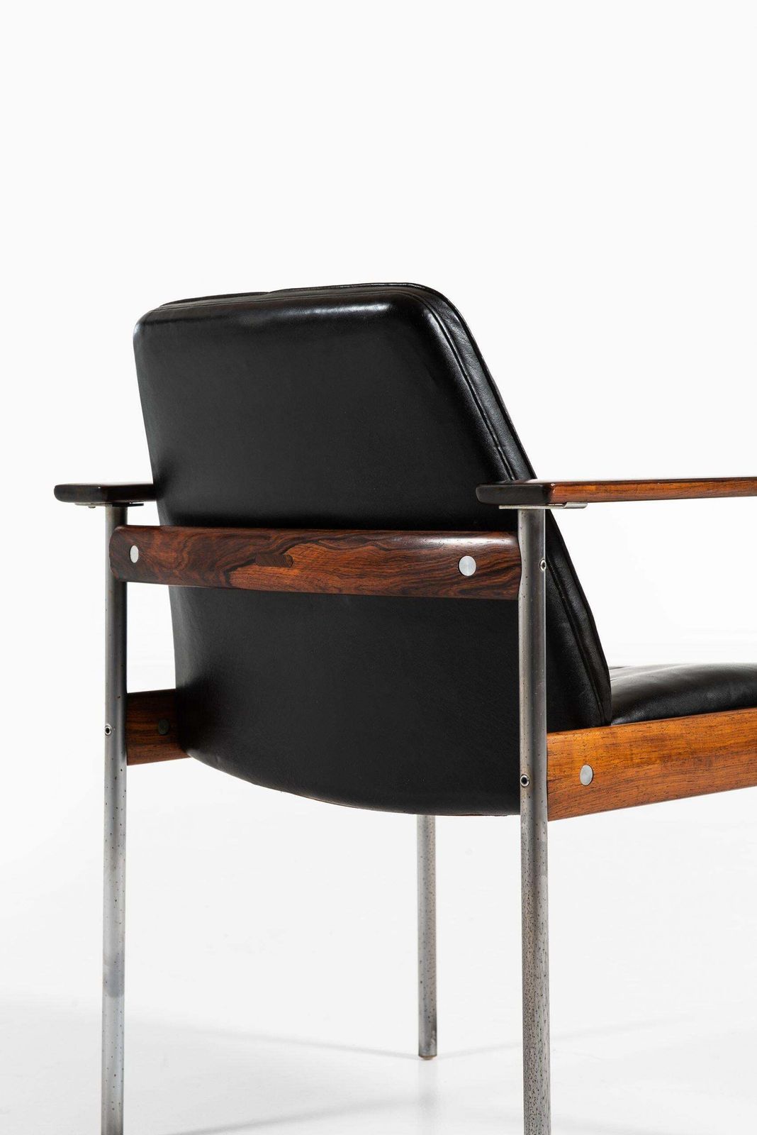photo for sale Sven Ivar Dysthe Armchairs Model 1001 Produced By Dokka Møbler In Norway