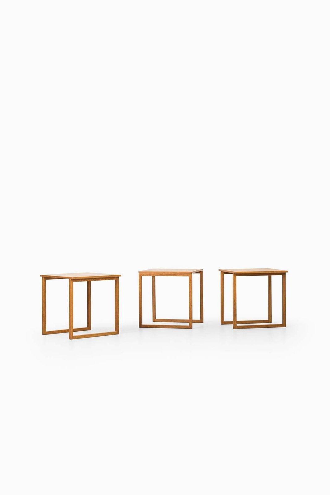 Kai Kristiansen Nesting Table Model 33 By Vildbjerg Møbelfabrik In Denmark photo vinterior
