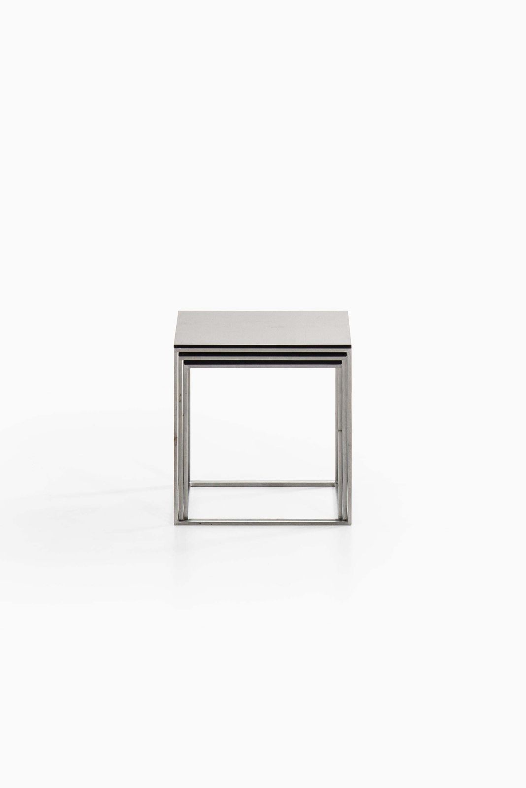 Poul Kjærholm Pk 71 Nesting Tables By E. Kold Christensen In Denmark photo for sale