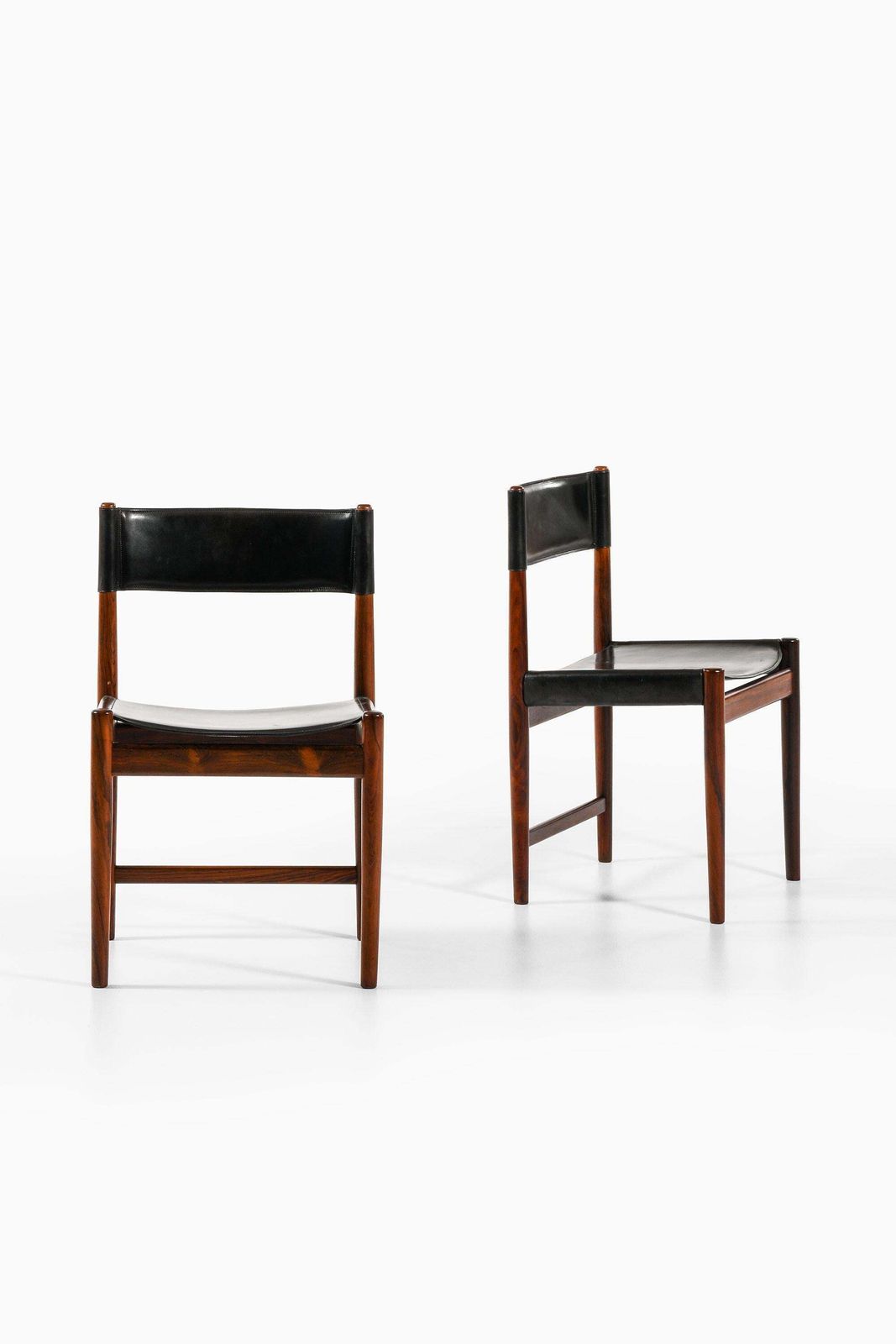 Kurt østervig Set Of 8 Dining Chairs In Rosewood And Leather, Denmark 1960s photo furniture