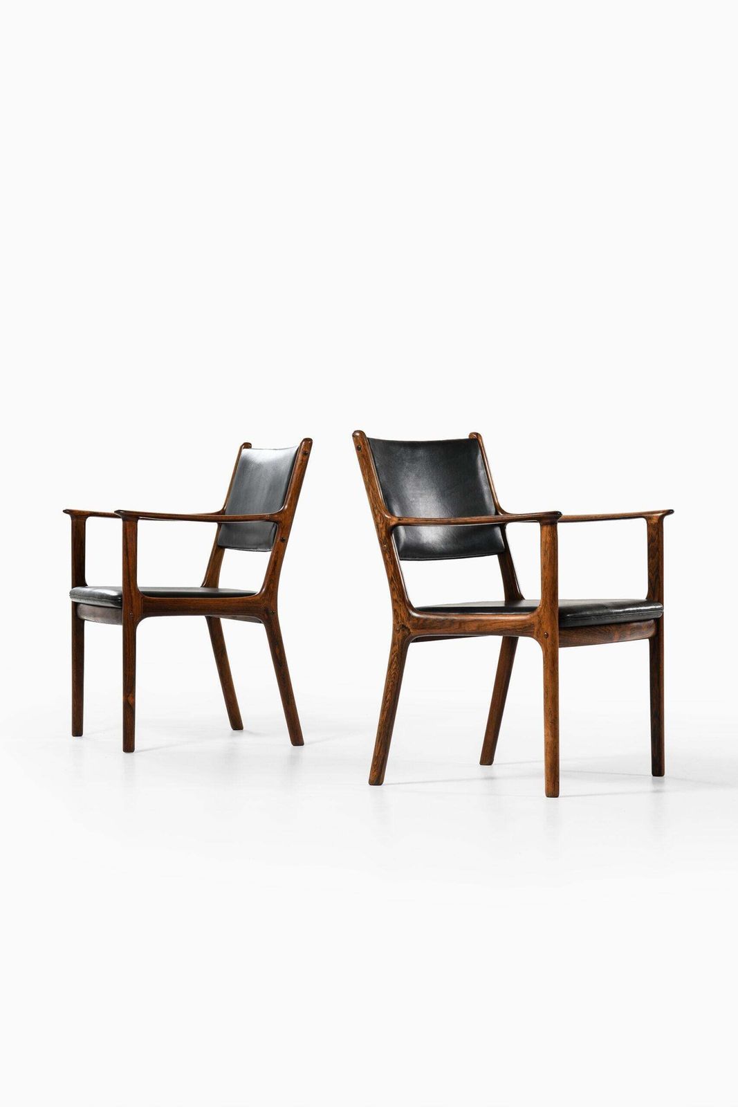 Ole Wanscher Armchairs Model Pj412 Produced By P. Jeppesens Møbelfabrik photo 29727.0