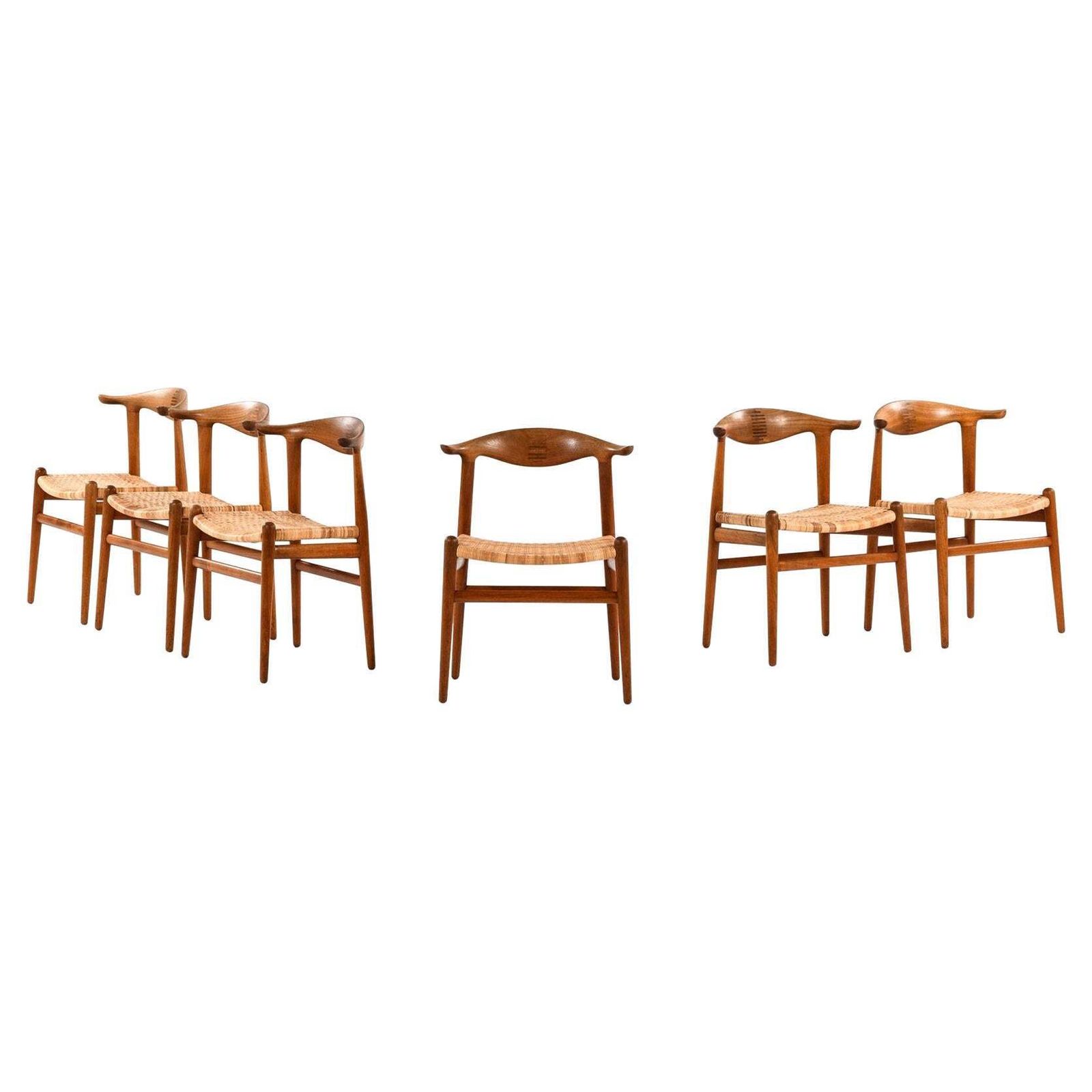 Hans Wegner Armchairs Model Jh 505 Produced By Cabinetmaker Johannes Hansen