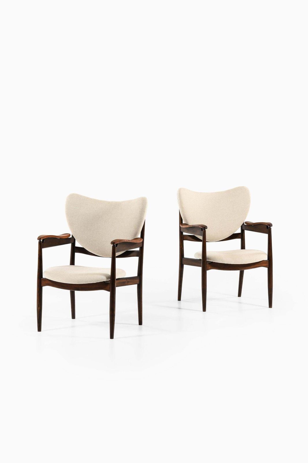 Finn Juhl Armchairs Produced By Søren Willadsen Møbelfabrik In Denmark photo 33549.0