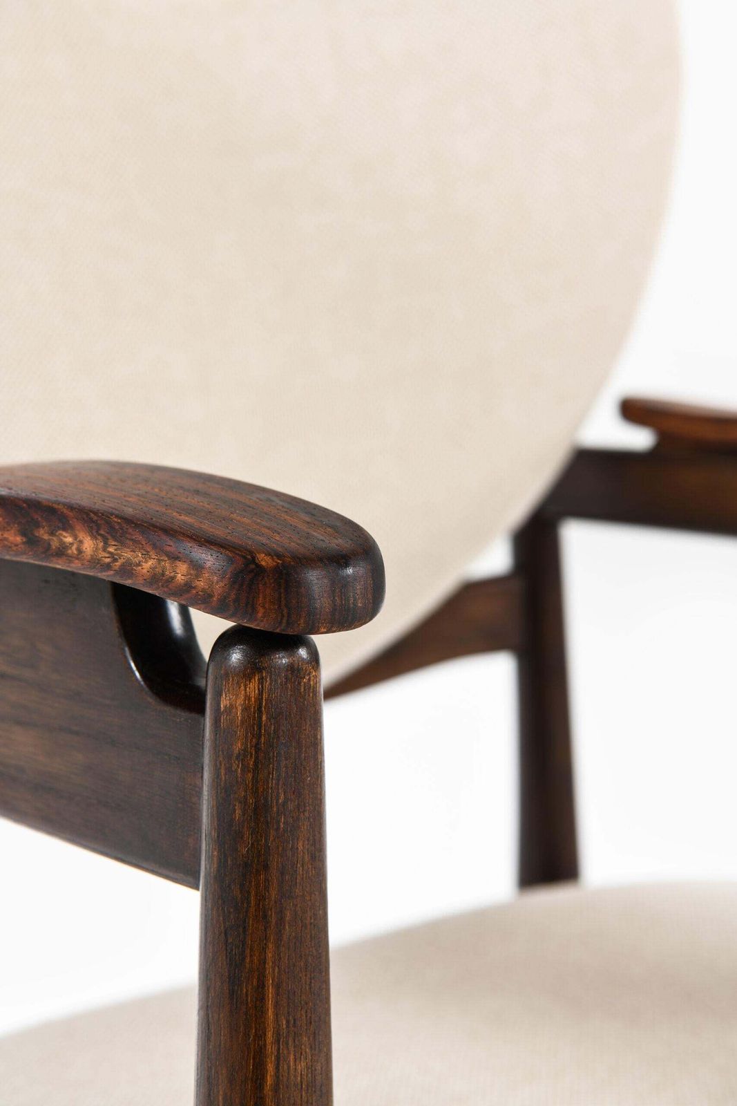 33549.0 Finn Juhl Armchairs Produced By Søren Willadsen Møbelfabrik In Denmark photo