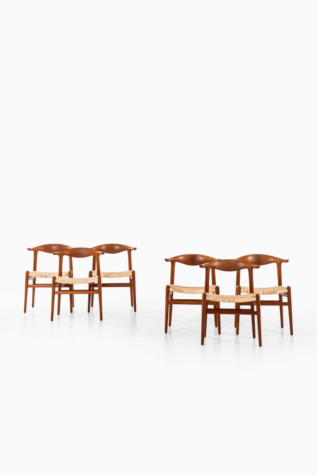 Hans Wegner Armchairs Jh 505 Produced By Cabinetmaker Johannes Hansen In Denmark photo furniture
