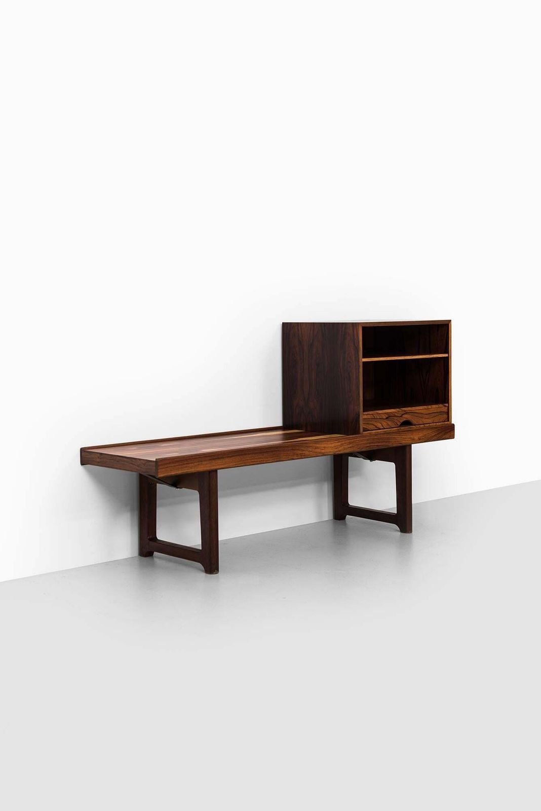 Torbjørn Afdal Krobo Bench With Lp Box By Bruksbo In Norway photo vinterior