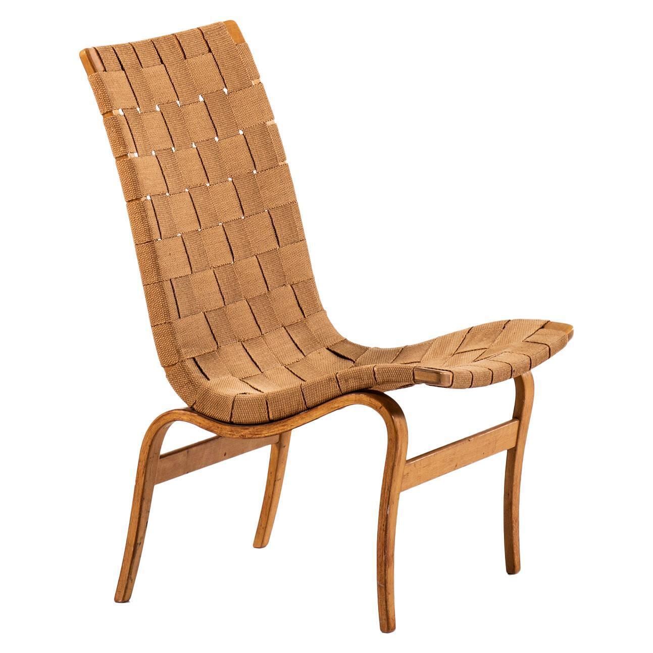 Bruno Mathsson Early Eva Easy Chair By Karl Mathsson In Värnamo, Sweden