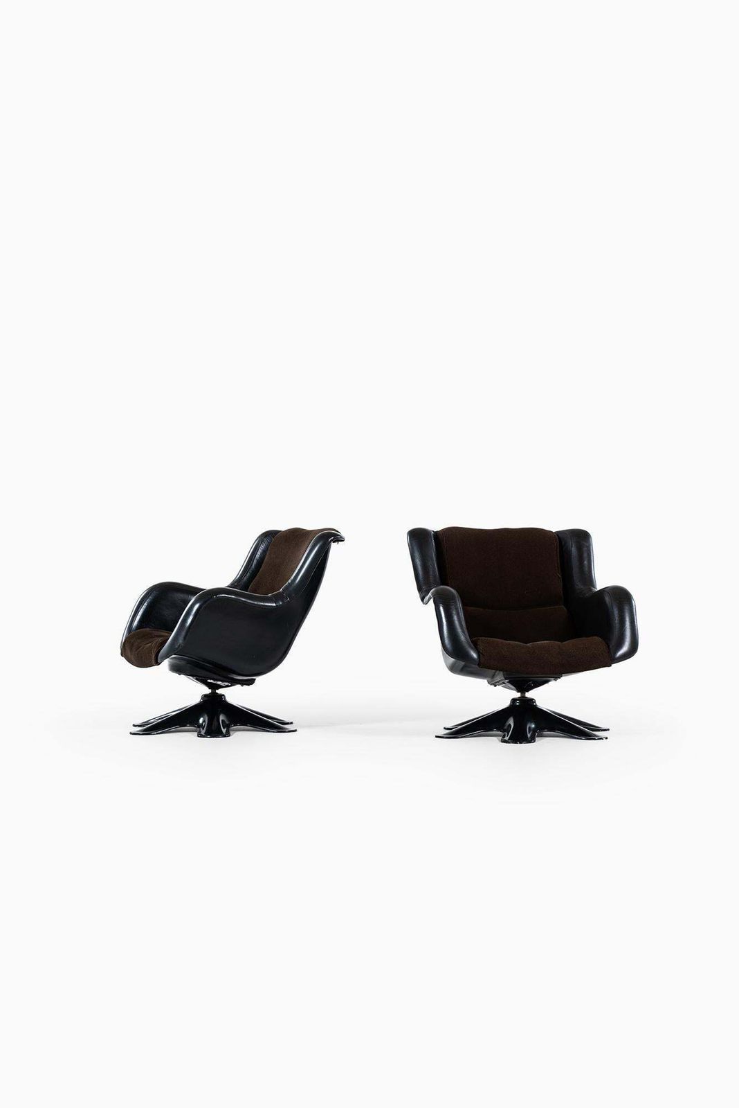 Yrjö Kukkapuro Easy Chairs Model 418 Produced By Haimi In Finland photo Furniture