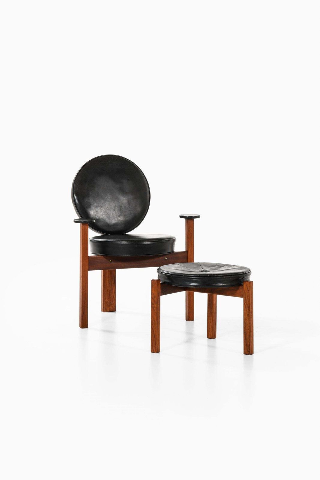Bent Møller Jepsen Easy Chair With Stool Produced By Sitamo Møbler In Denmark photo 7219.0