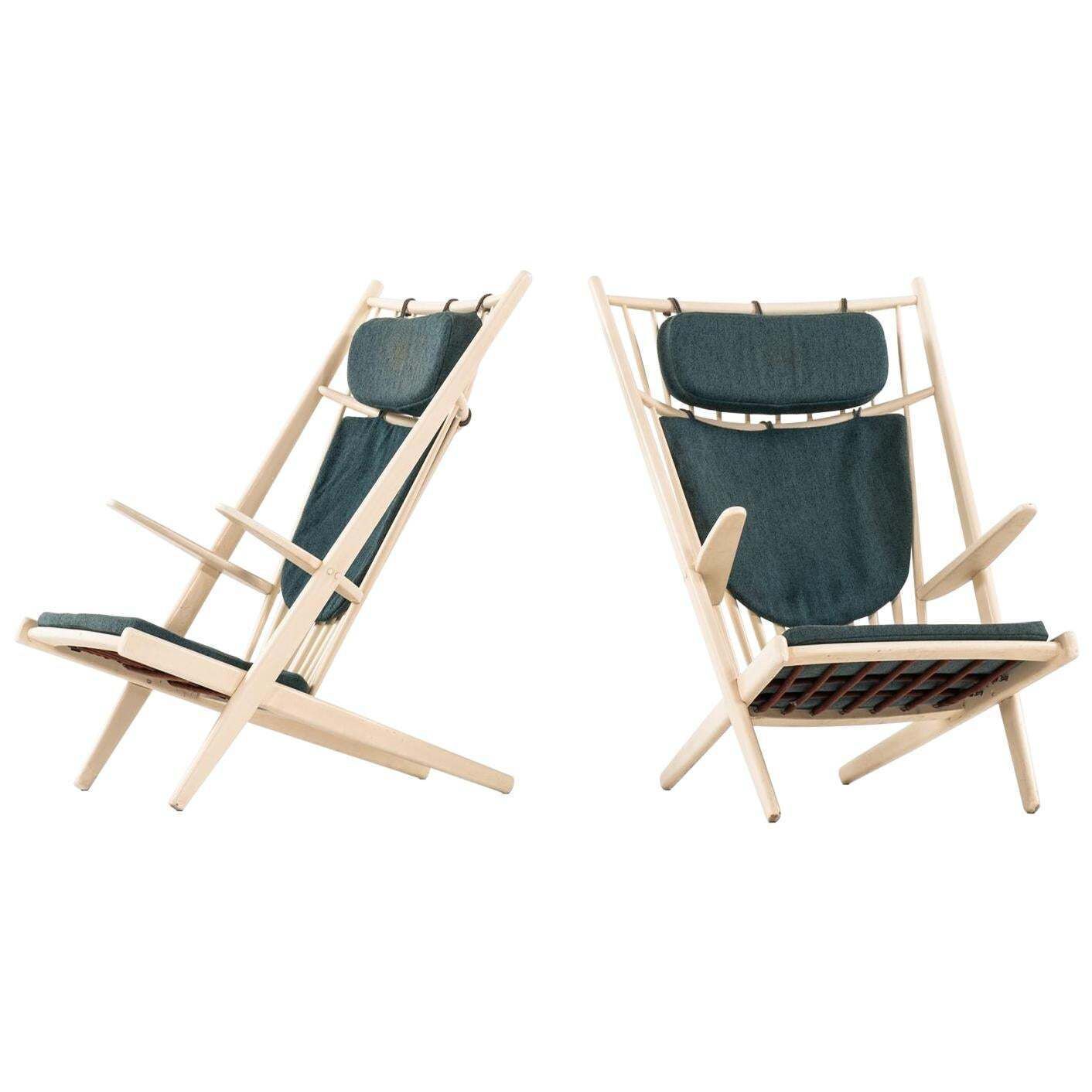 Poul Volther Easy Chairs Model Goliat Produced By Gemla In Sweden