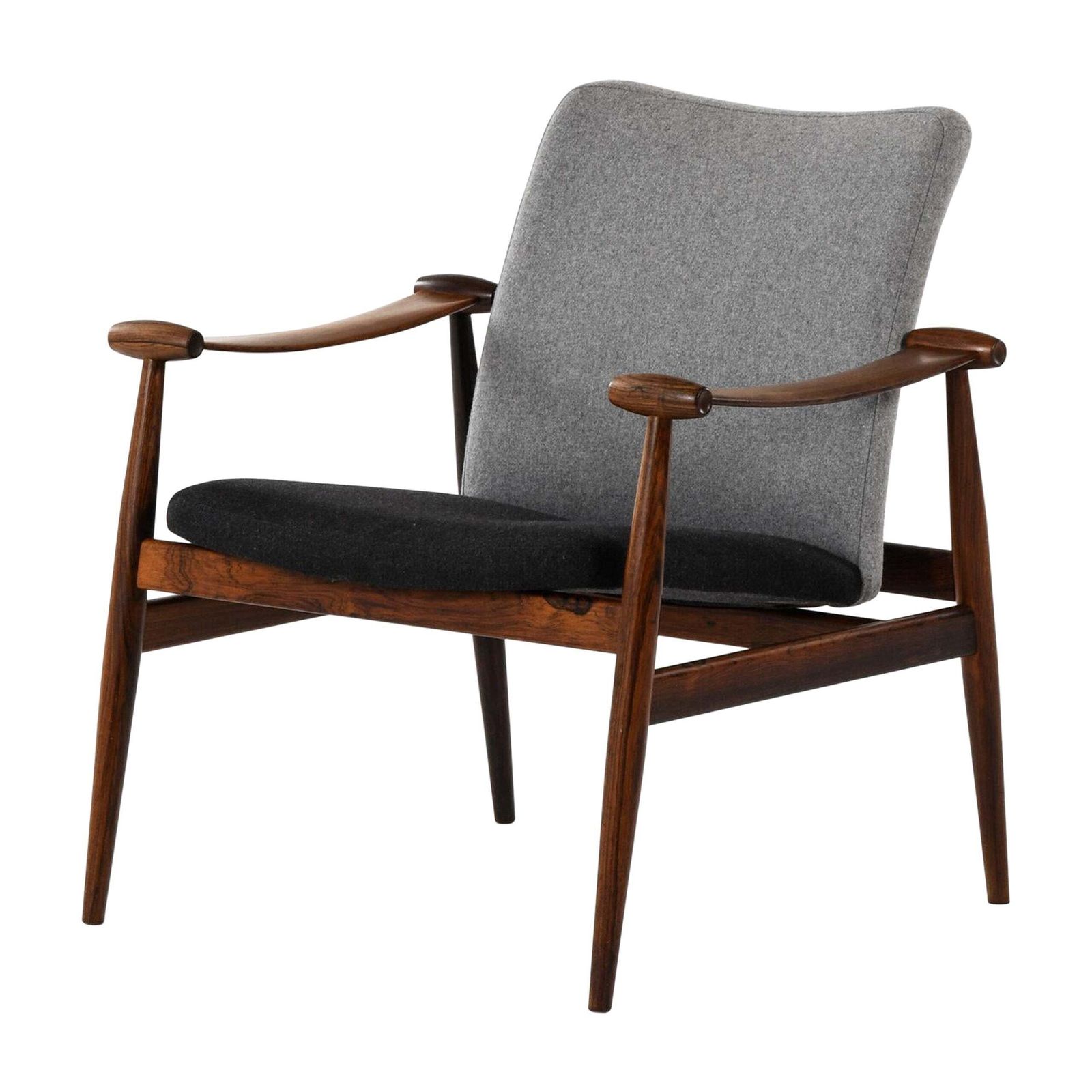 Finn Juhl Easy Chair Model 'Spade' Produced By France & Son