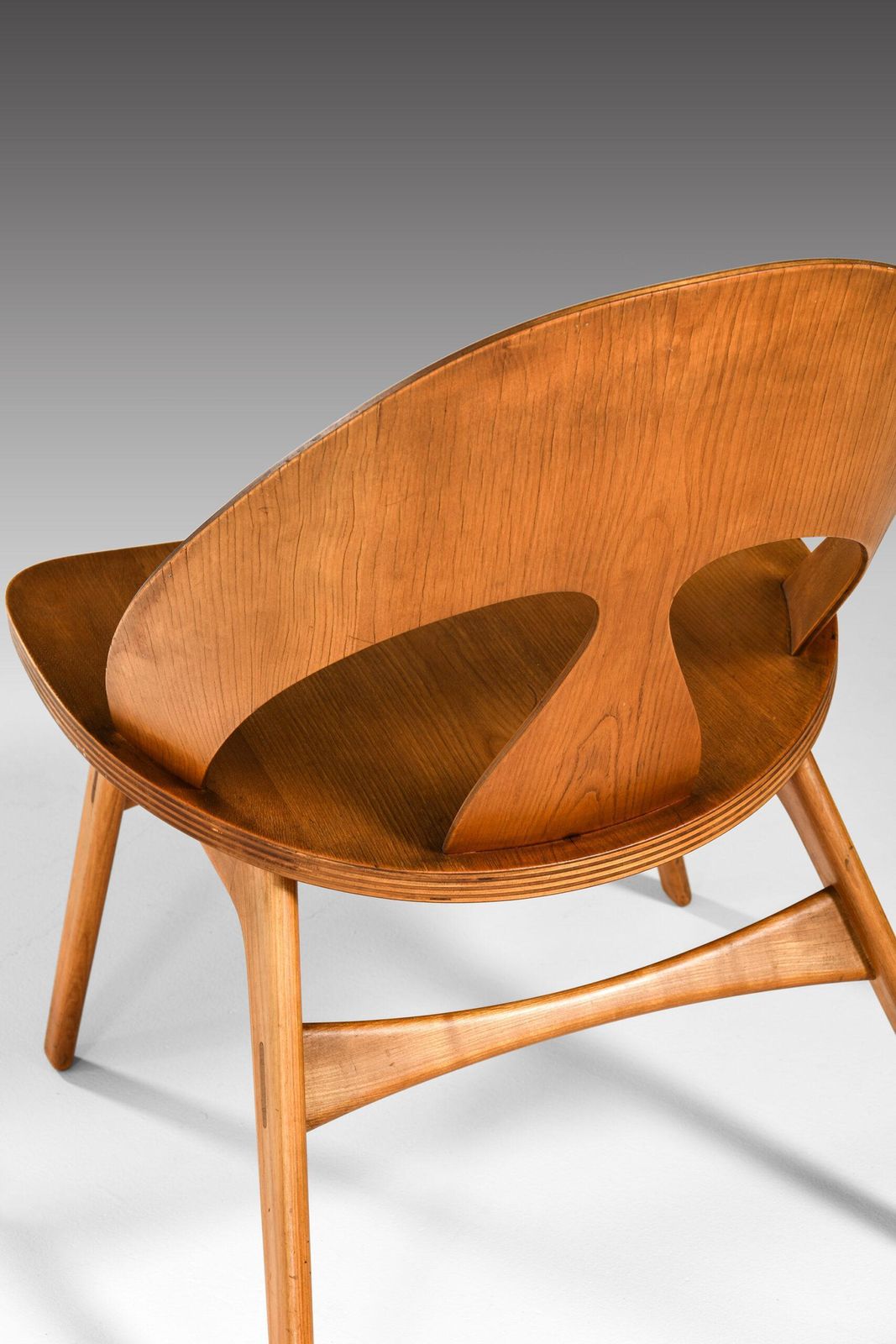 Børge Mogensen Easy Chair Produced By Cabinetmaker Erhard Rasmussen photo vintage