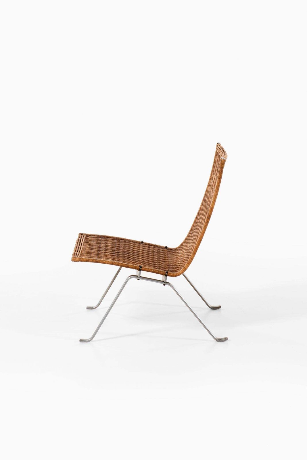 Poul Kjærholm Easy Chairs Model Pk 22 Produced By E. Kold Christensen In Denmark photo vintage