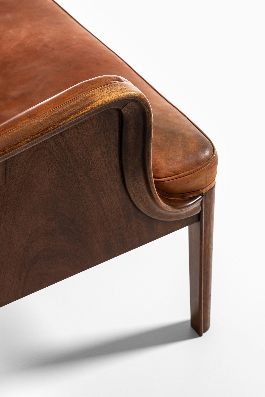 Frits Henningsen Easy Chair Produced By Cabinetmaker Frits Henningsen In Denmark photo vinterior