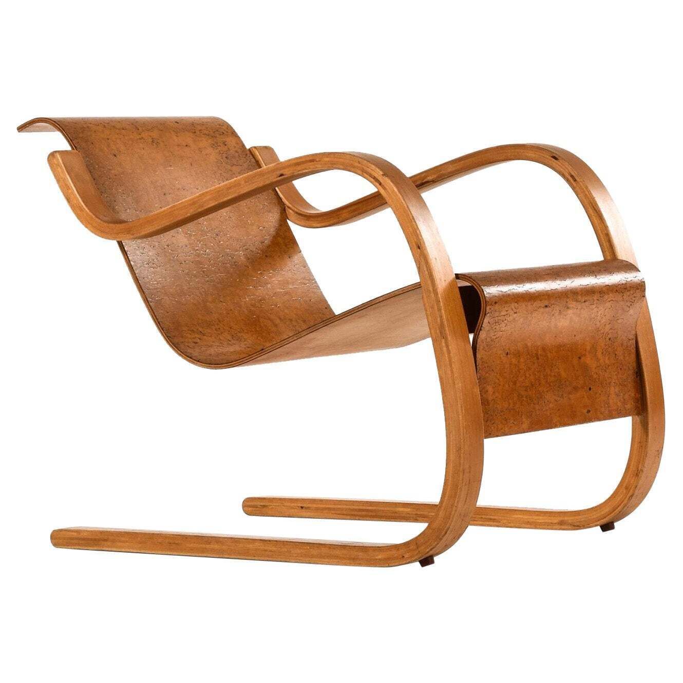 Alvar Aalto Easy Chair Nr 31 Produced By O.Y Huonekalu Ja Rakennustyötehdas