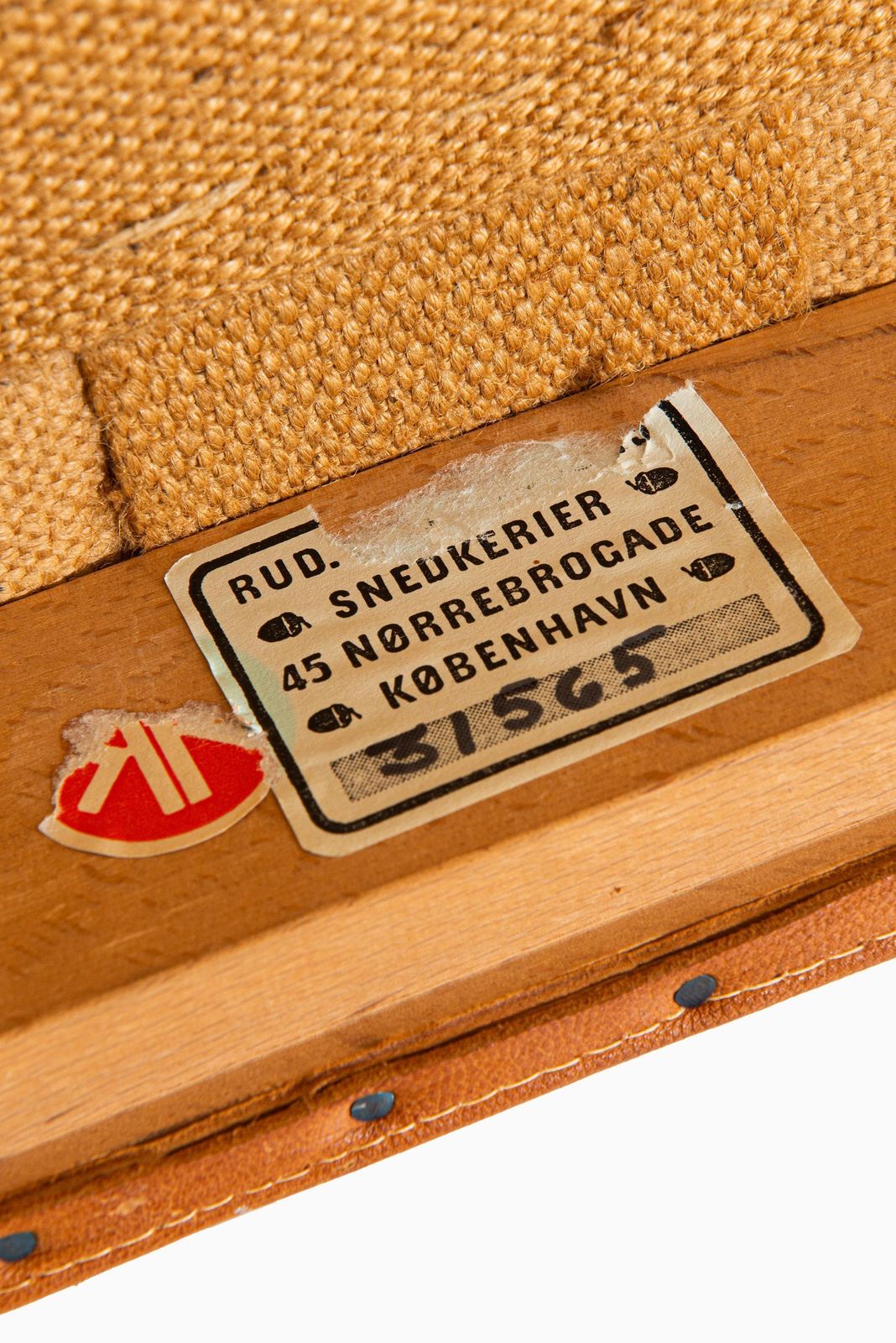 photo for sale Kaare Klint Easy Chairs Model 5313 Produced By Rud. Rasmussen In Denmark