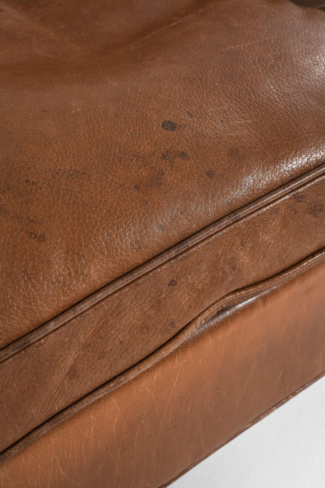 Sofa In Teak And Original Leather Model 2213 By Børge Mogensen, 1963 photo 8493.0