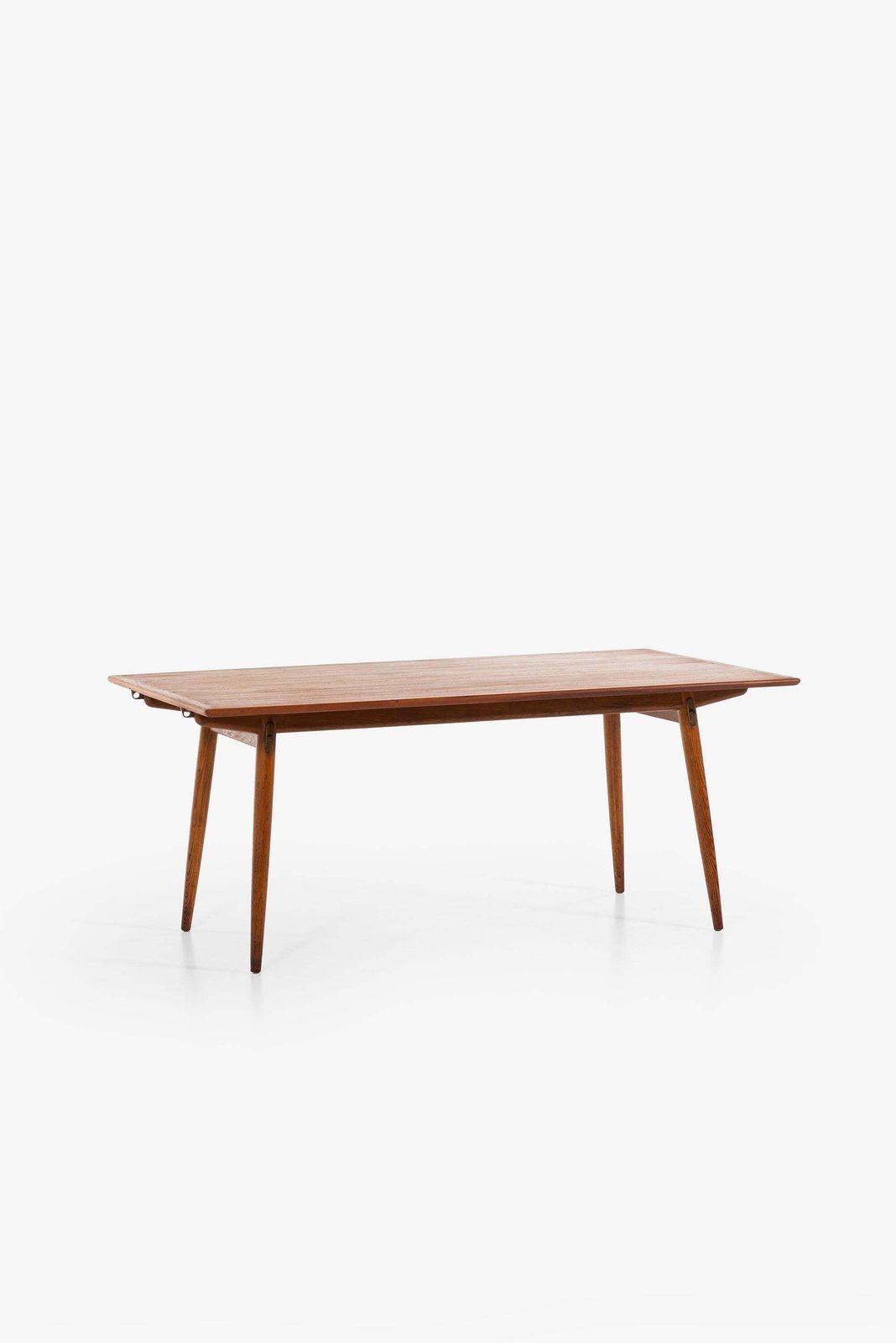 Hans Wegner Dining Table Model Jh 570 By Johannes Hansen In Denmark photo furniture