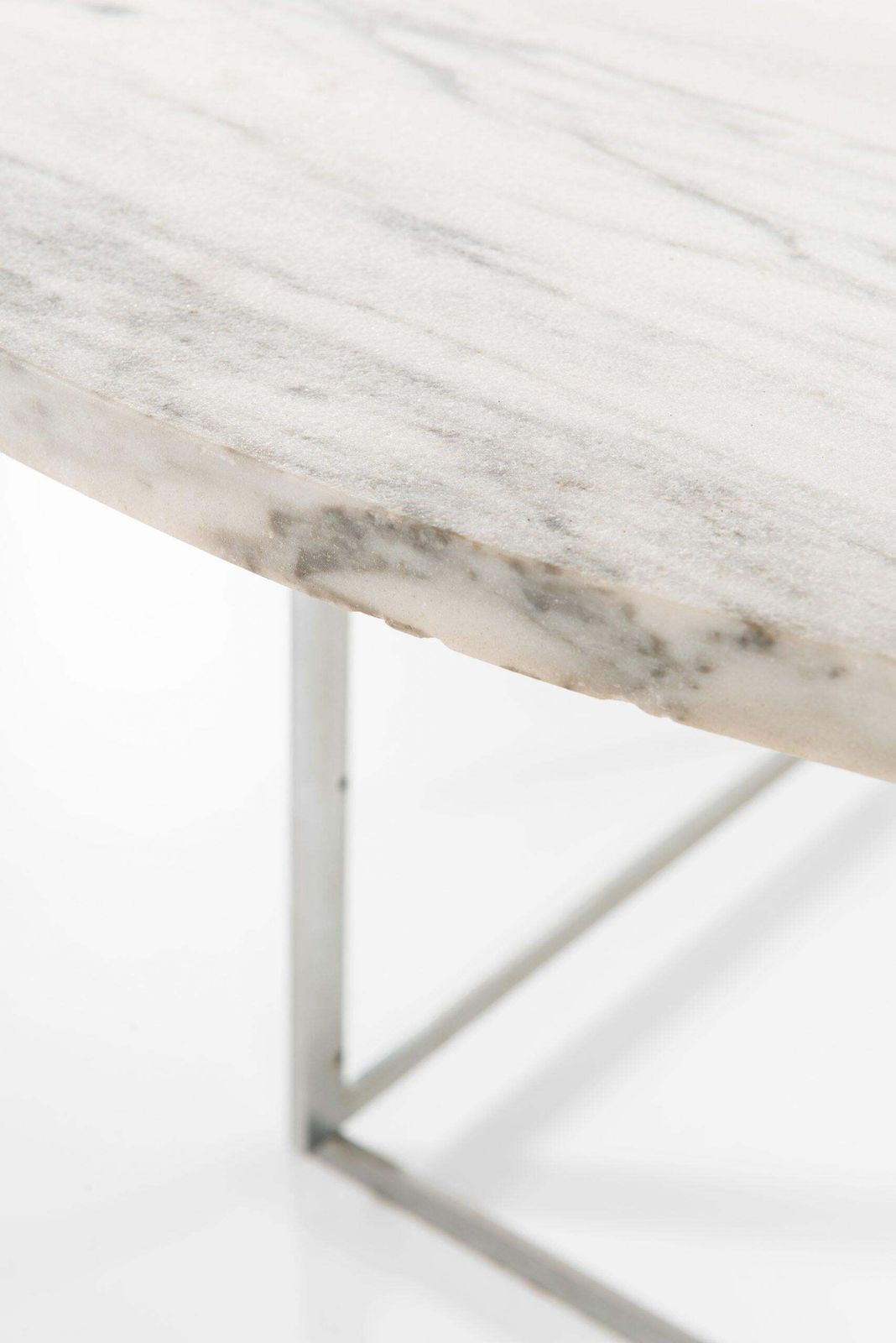 photo vintage Poul Kjærholm Dining Table Model Pk 54 By E. Kold Christensen In Denmark