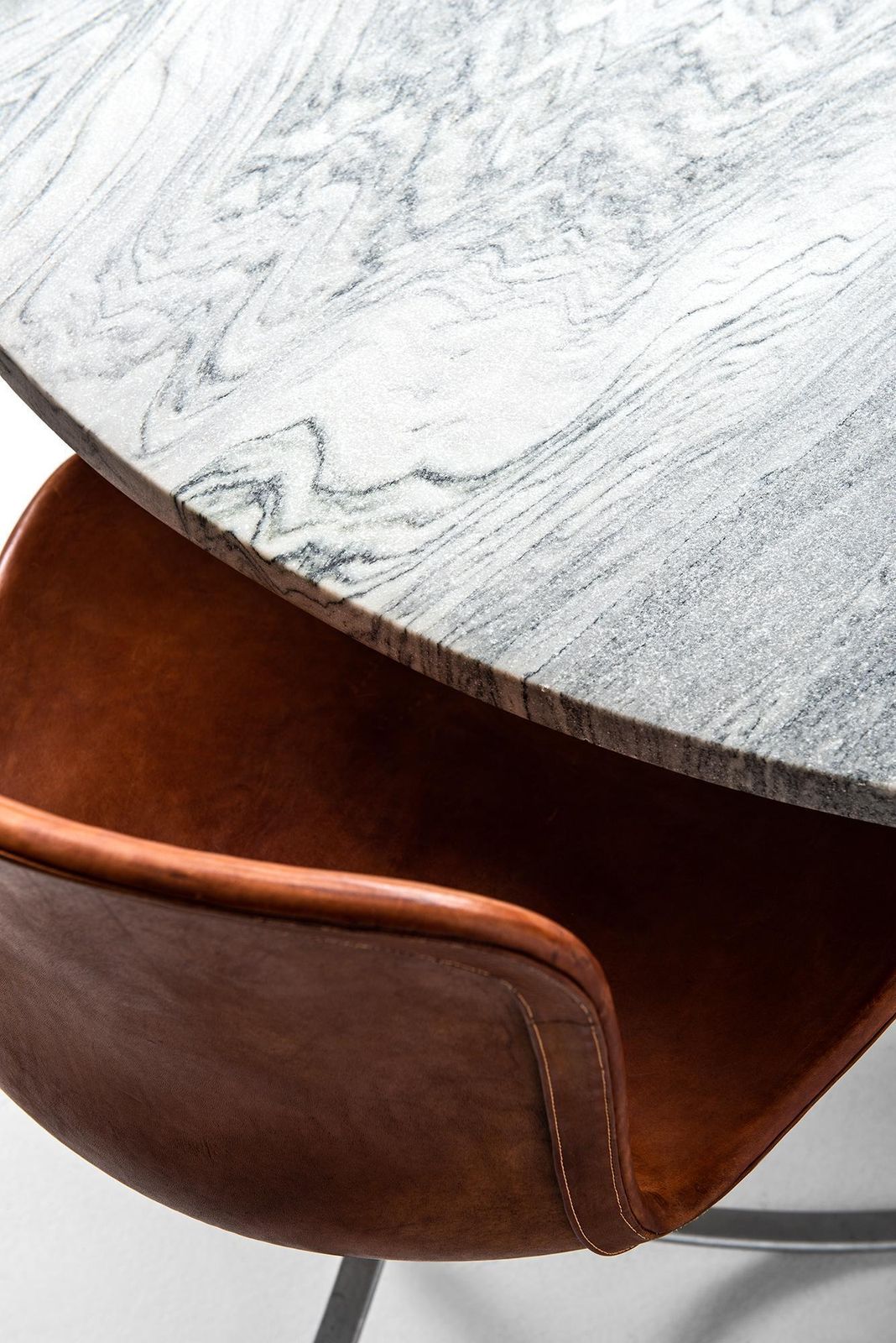 38220.0 Poul Kjaerholm Pk 54 Dining Table By E. Kold Christensen In Denmark photo