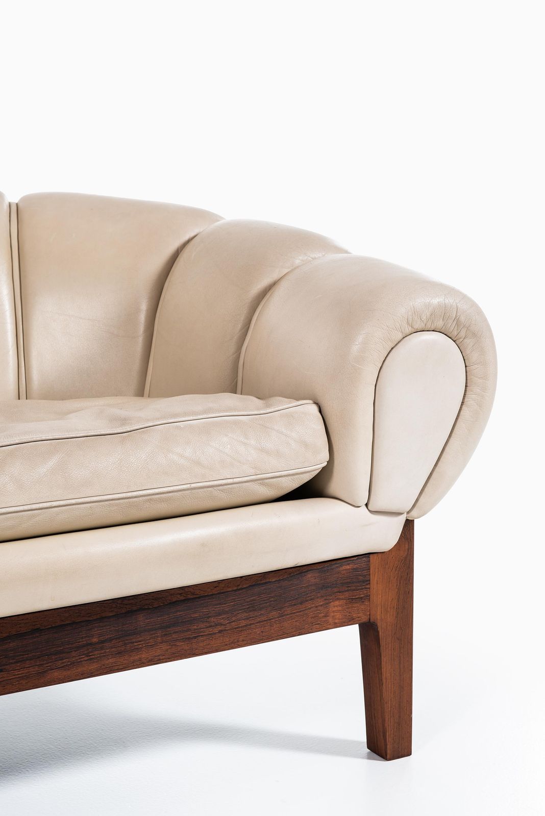 Illum Wikkelsø Sofa Model Croissant Produced By Holger Christiansen In Denmark photo furniture