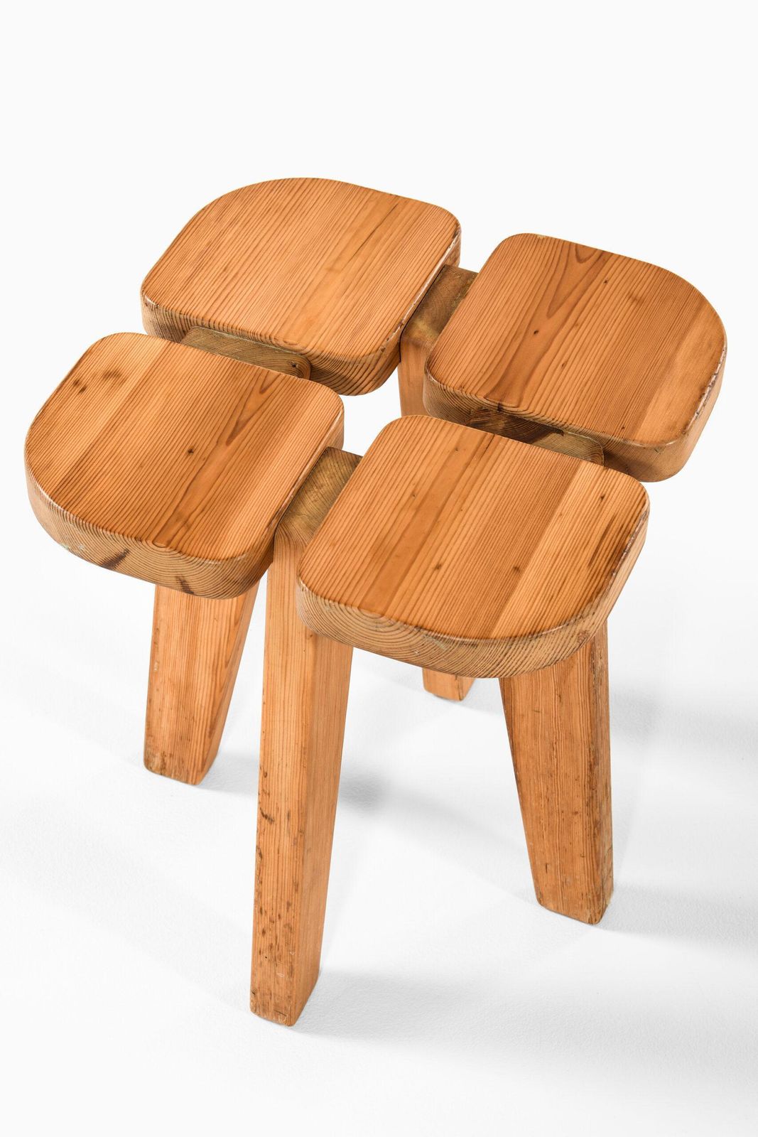 Lisa Johansson Pape Stools Model Apila Produced By Stockmann Oy photo vintage